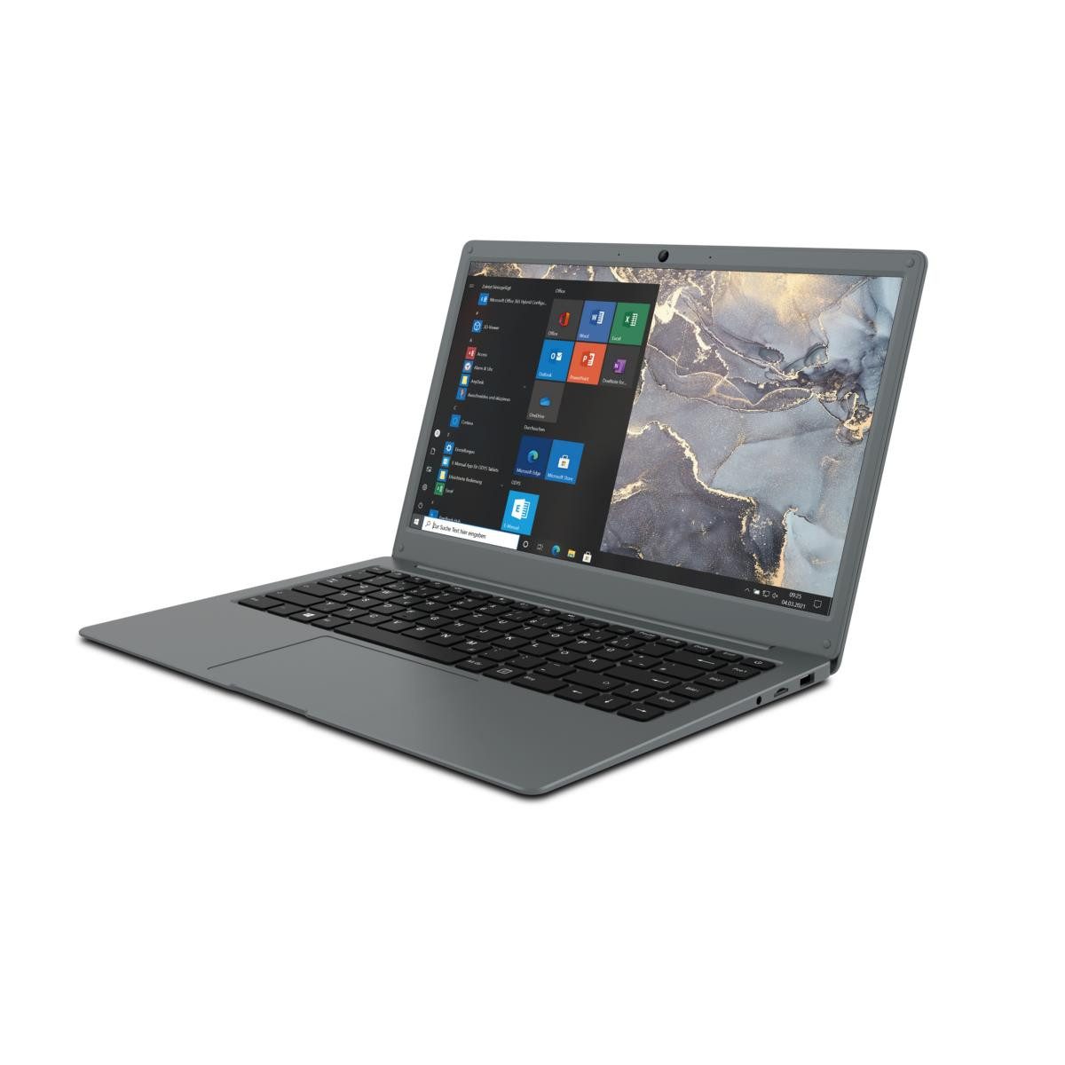 Odys MyBook PRO14 SE Notebook Notebook (Intel Celeron, 4 GB, 0 GB HDD, 128 GB SSD, Windows 10 Home, 4GB RAM und 128 GB Speicher, 35,81cm (14.1)
