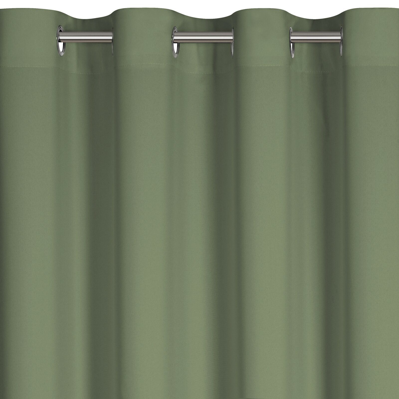 Eurofirany Vorhang Einfarbiger Vorhang – Blickdichter Stoff mit matter Oberfläche, Ösen, Satinbindung, pflegeleicht, 140 g/m² – 100 % Polyester – Bild 5 von 5