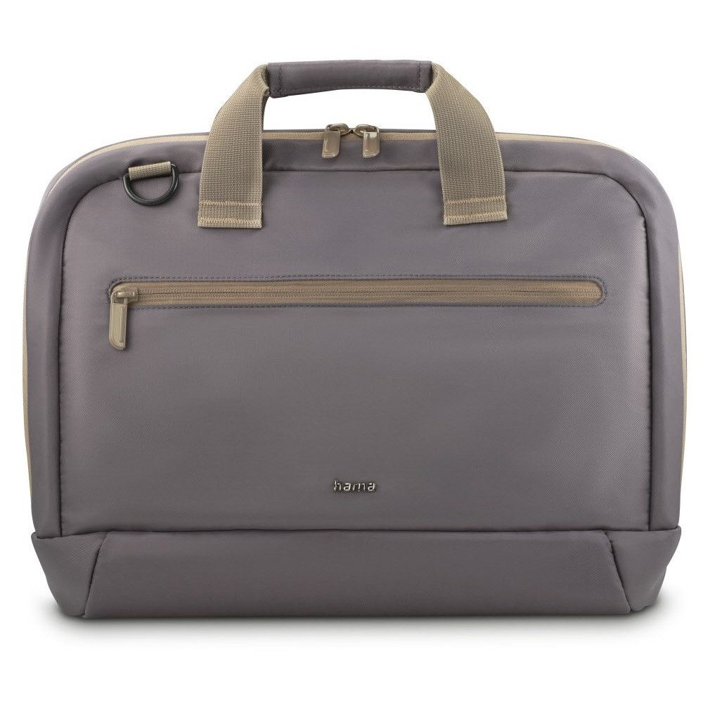 Hama Notebook-Rucksack Hama Laptop-Tasche ultraleicht beige/grau für Laptops. (Ultra leichtes Design, Stylisch für Business-Outfits)