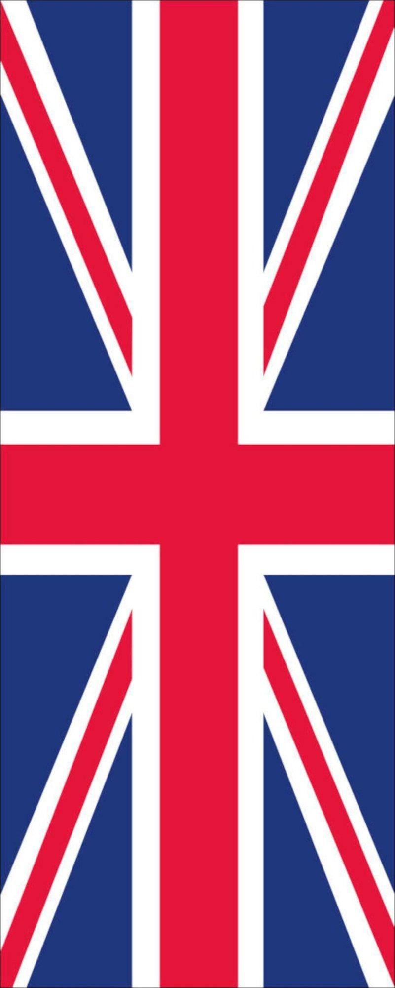 Flagge Hochformat g/m² Großbritannien flaggenmeer 160