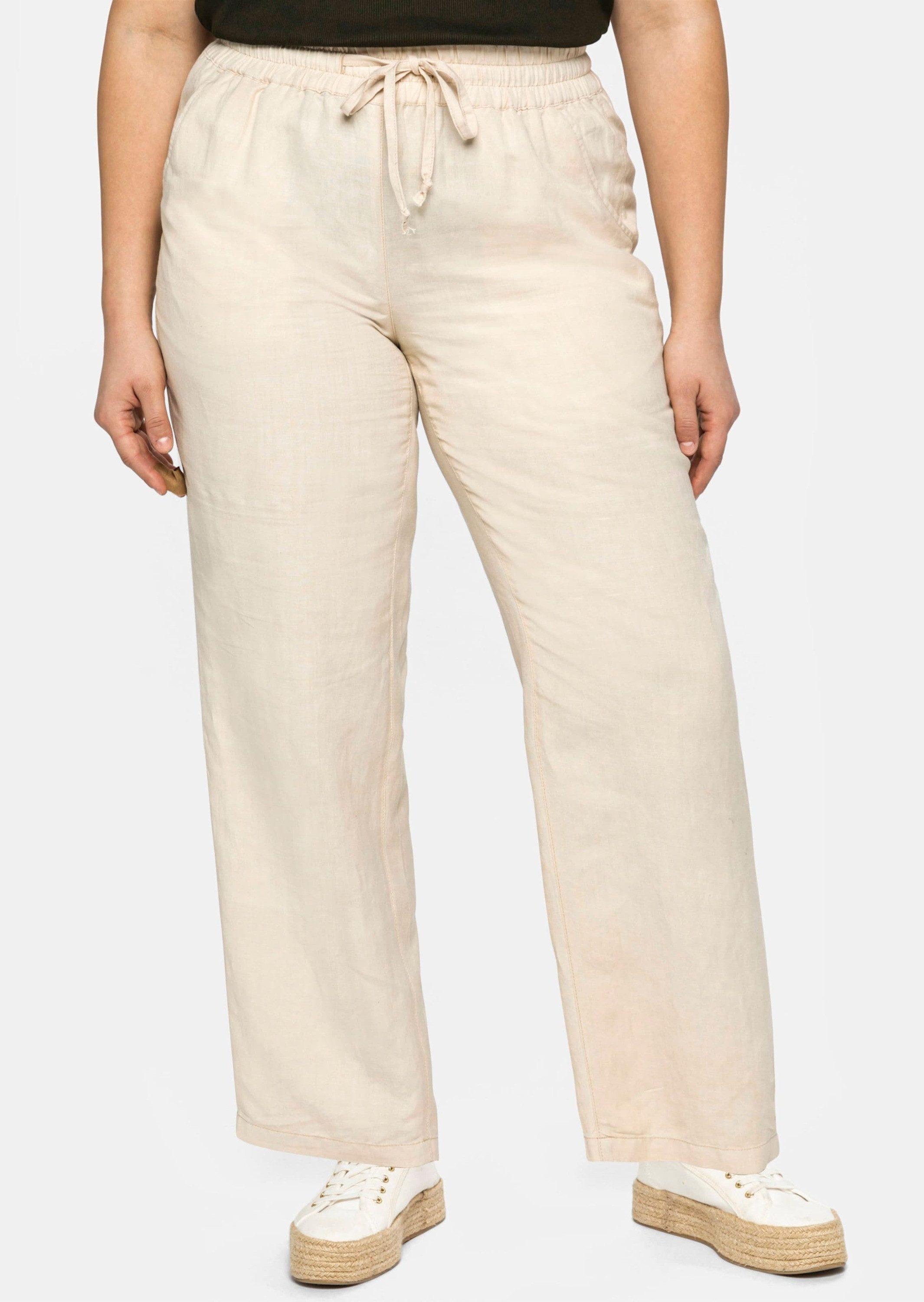 Sheego Jerseyhose Schlupfhose