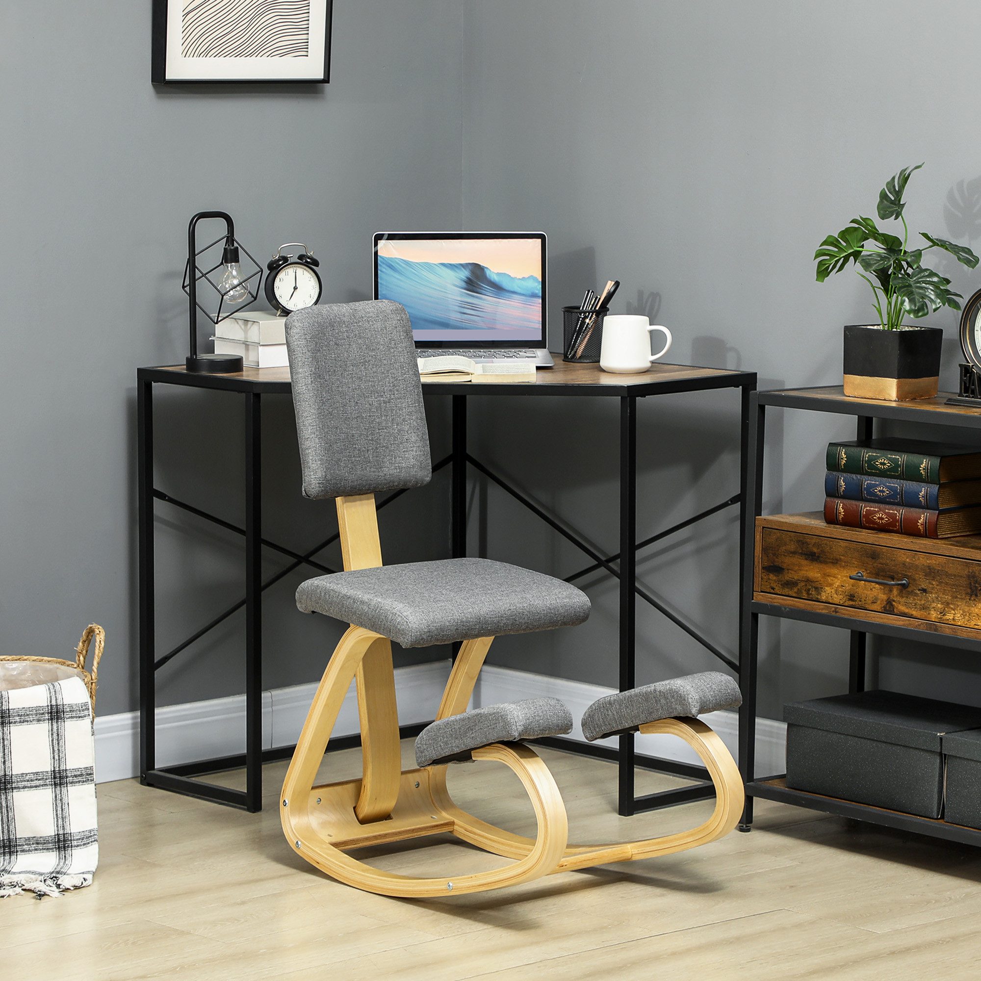 HOMCOM Stuhl für Zuhause, Büro, Meditation günstig online kaufen