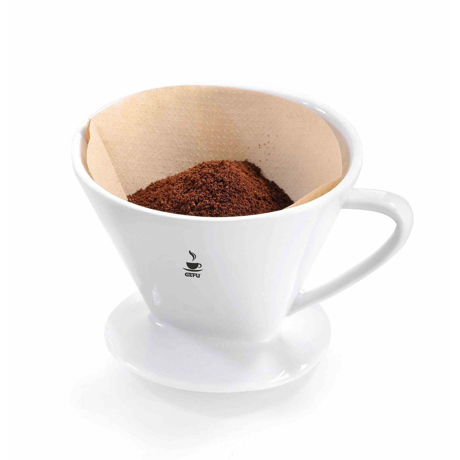 GEFU Kaffeebereiter Porzellan-Kaffeefilter Sandro
