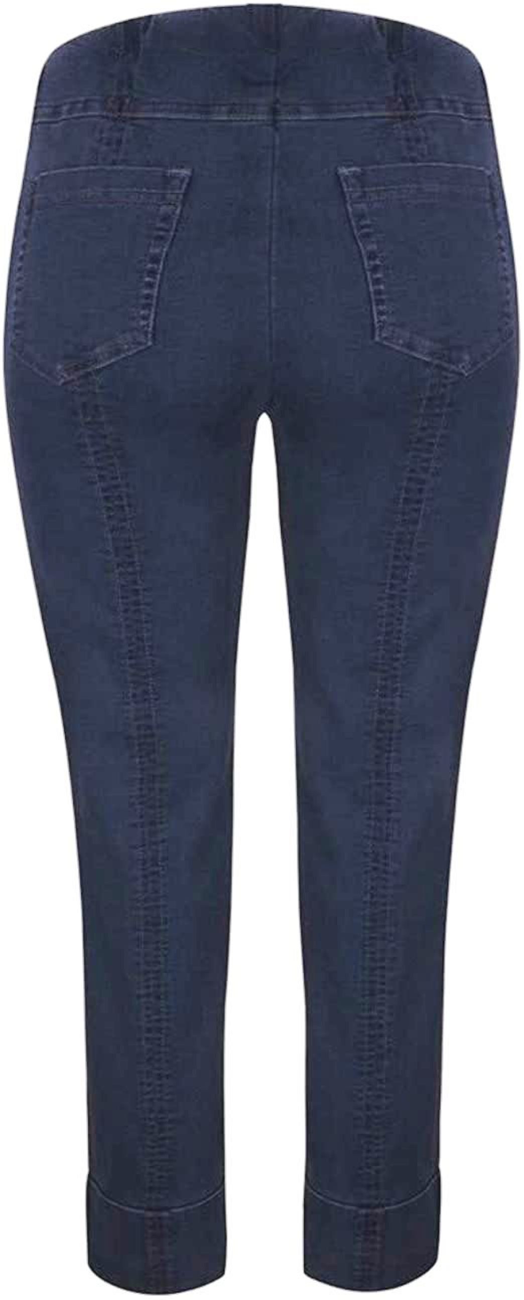 navy ROBELL Bella Stretchjeans 09 7/8-Jeans