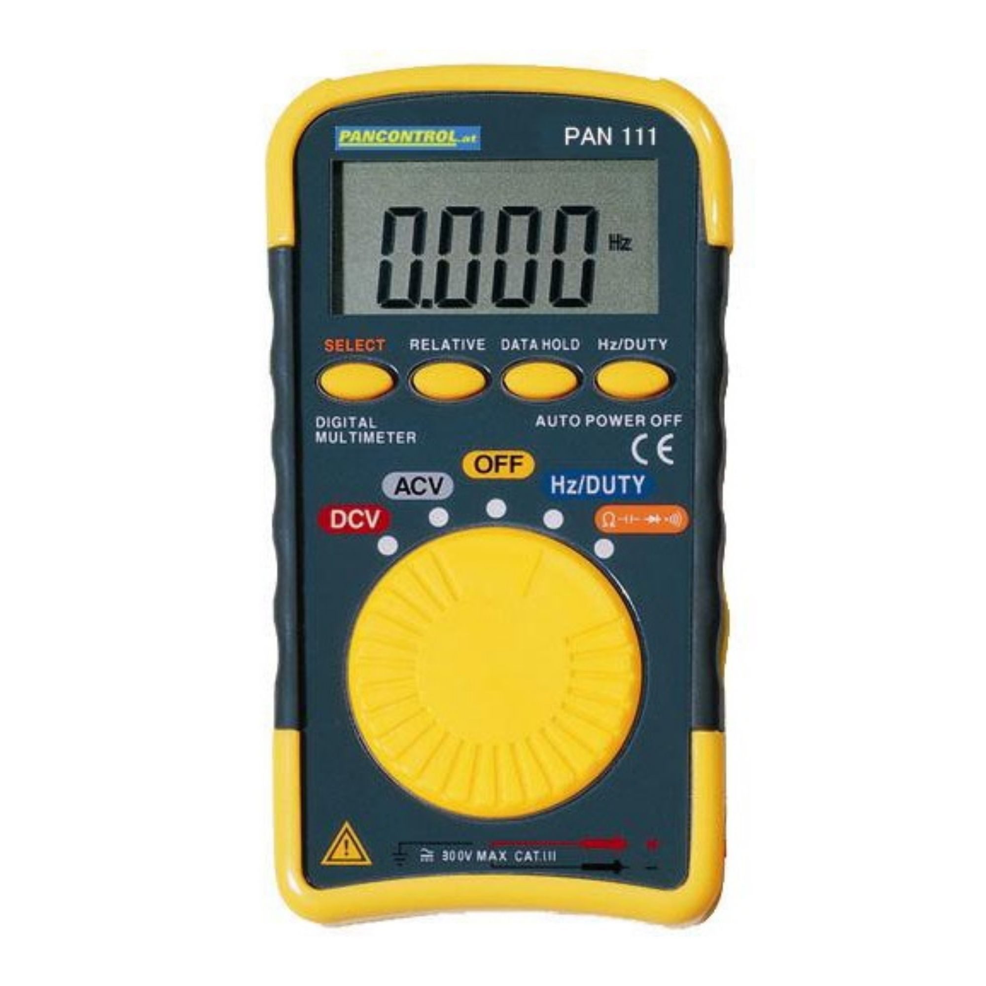 Pancontrol Multimeter PAN 111 Taschen-Multimeter 300V CAT III
