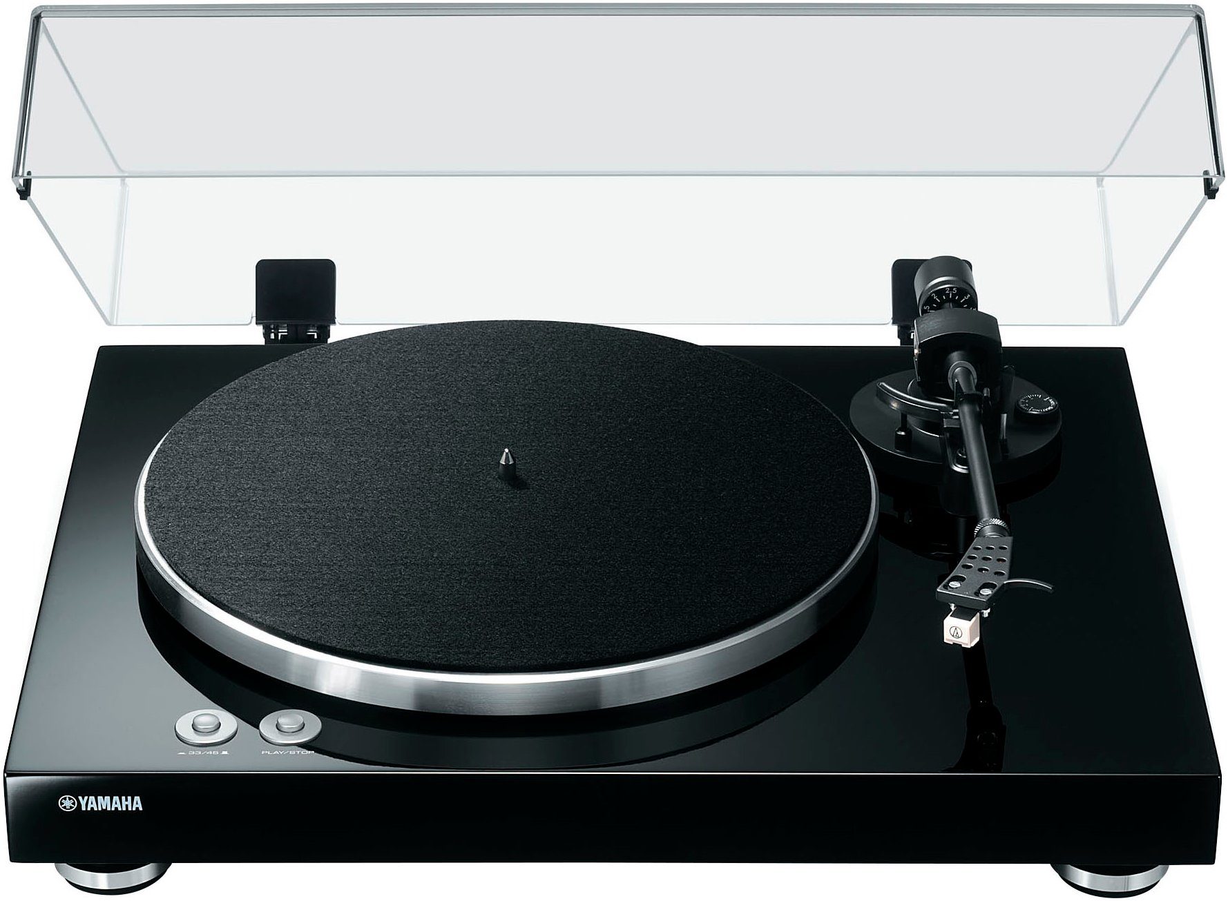 Yamaha TT-S303 Plattenspieler (Riemenantrieb, Phono, Vorverstärker, integrierter Phono-EQ)