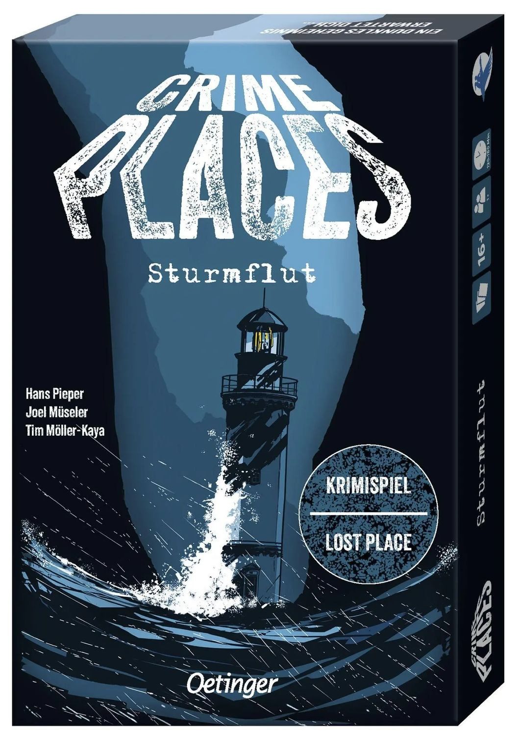Oetinger Spiel Crime Places. Sturmflut