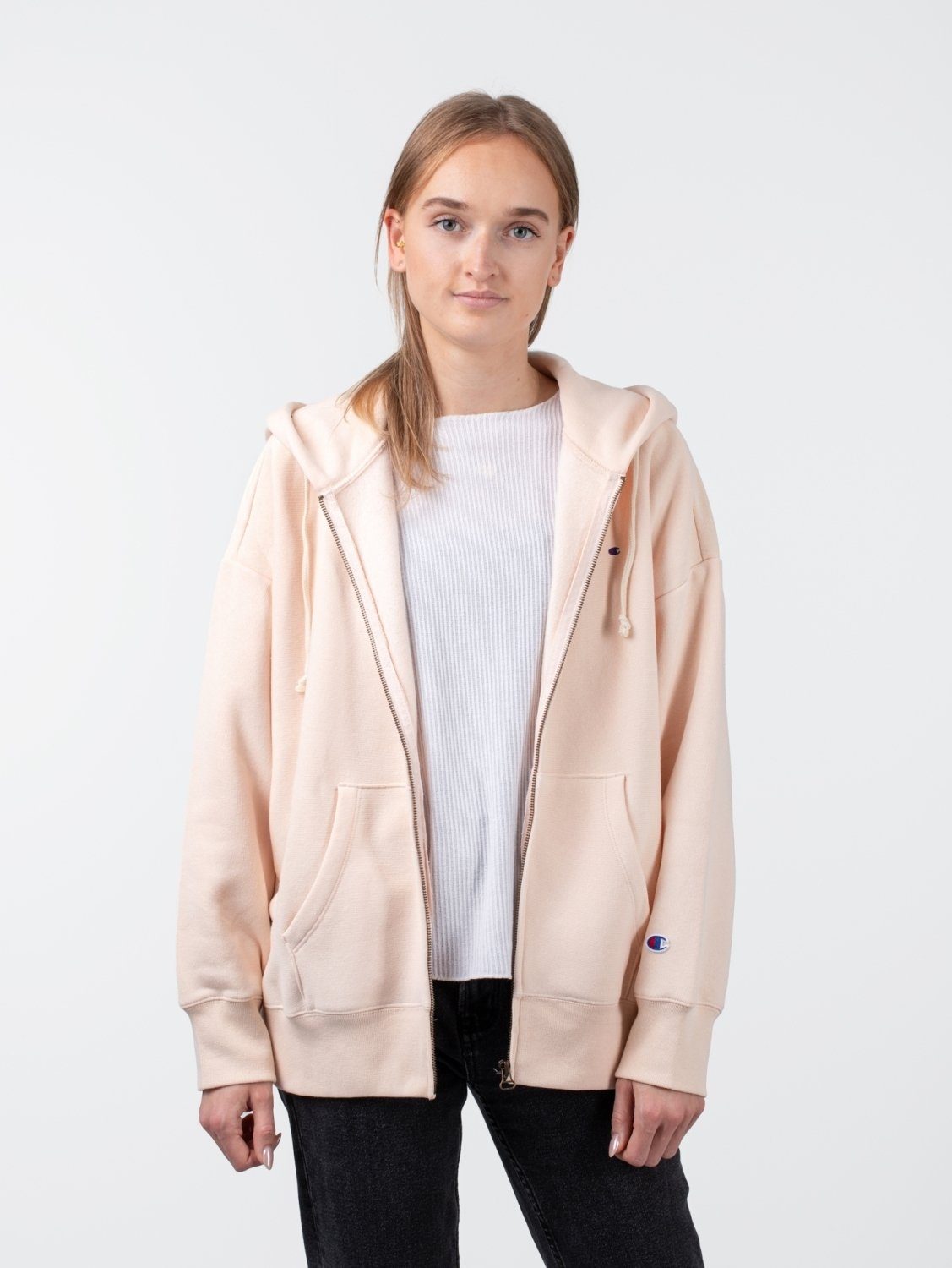 Champion Sweatjacke Champion Hooded Full Zip Sweatshirt günstig online kaufen