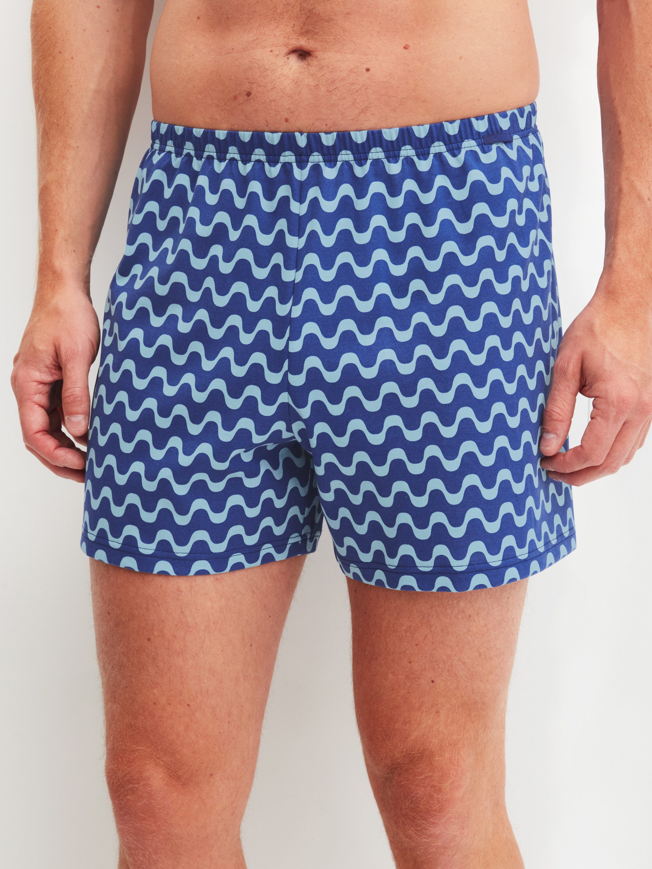 CALIDA Boxershorts Prints Herren (1-St) weich, locker geschnitten und formstabil – Bild 2 von 5