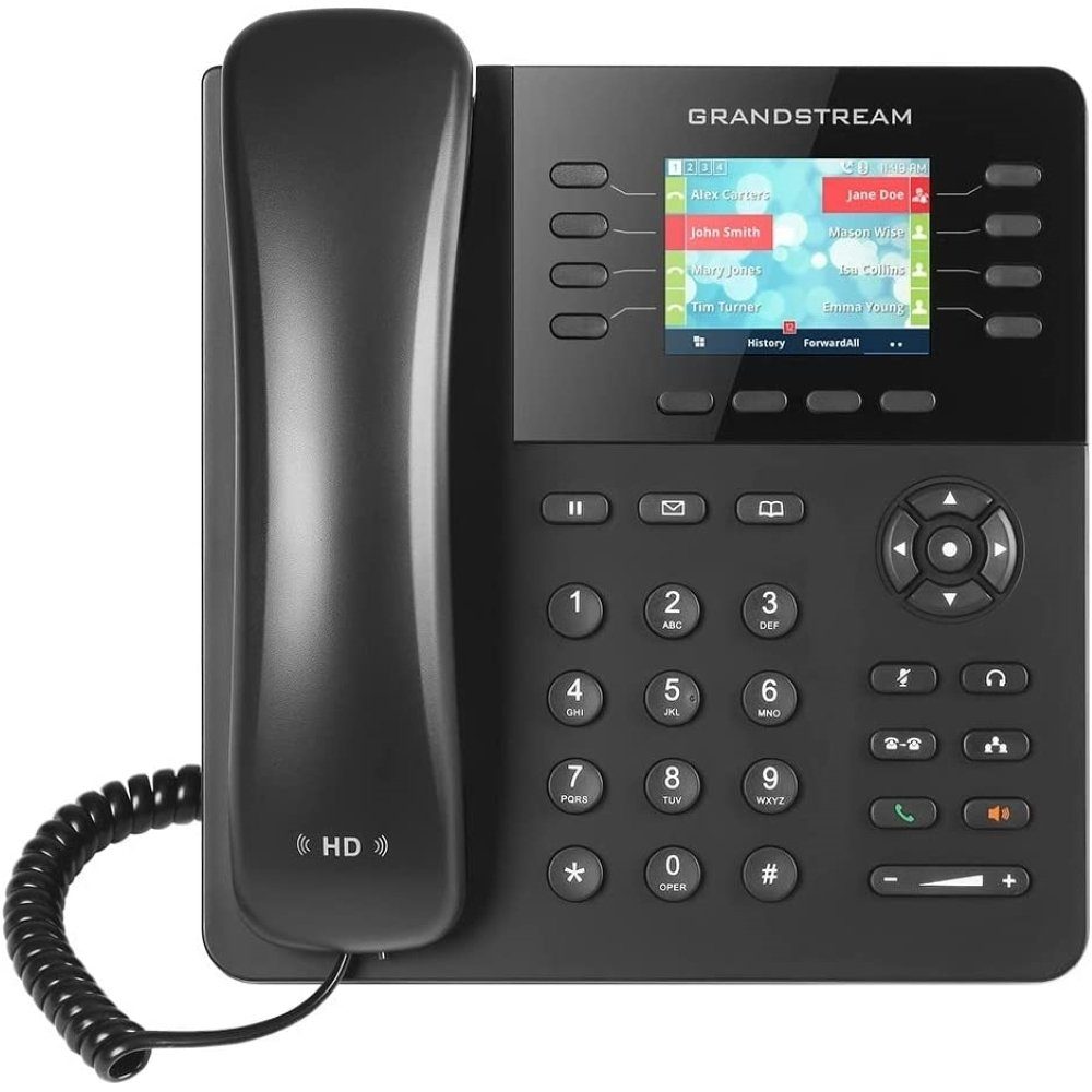 GRANDSTREAM GXP2135 - Telefon - Telefon schwarz Kabelgebundenes