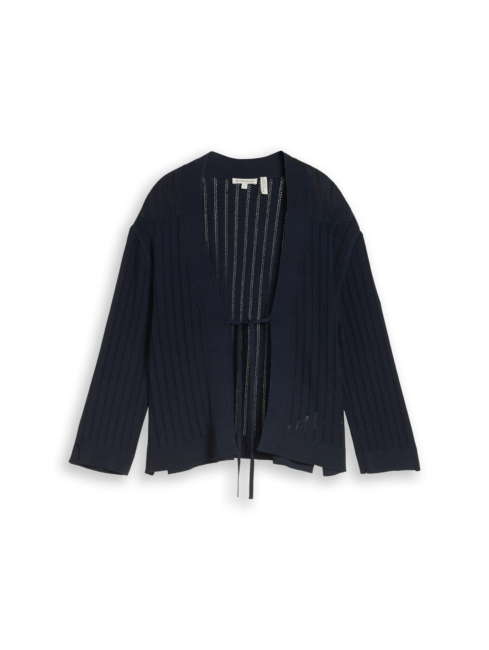 TOM TAILOR Cardigan Pullover & Strickjacken Cardigan mit Schleifendetail