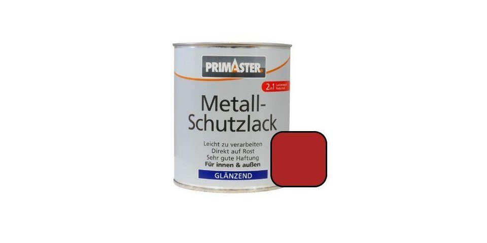 Primaster Metallschutzlack Primaster Metall-Schutzlack RAL 3000 750 ml