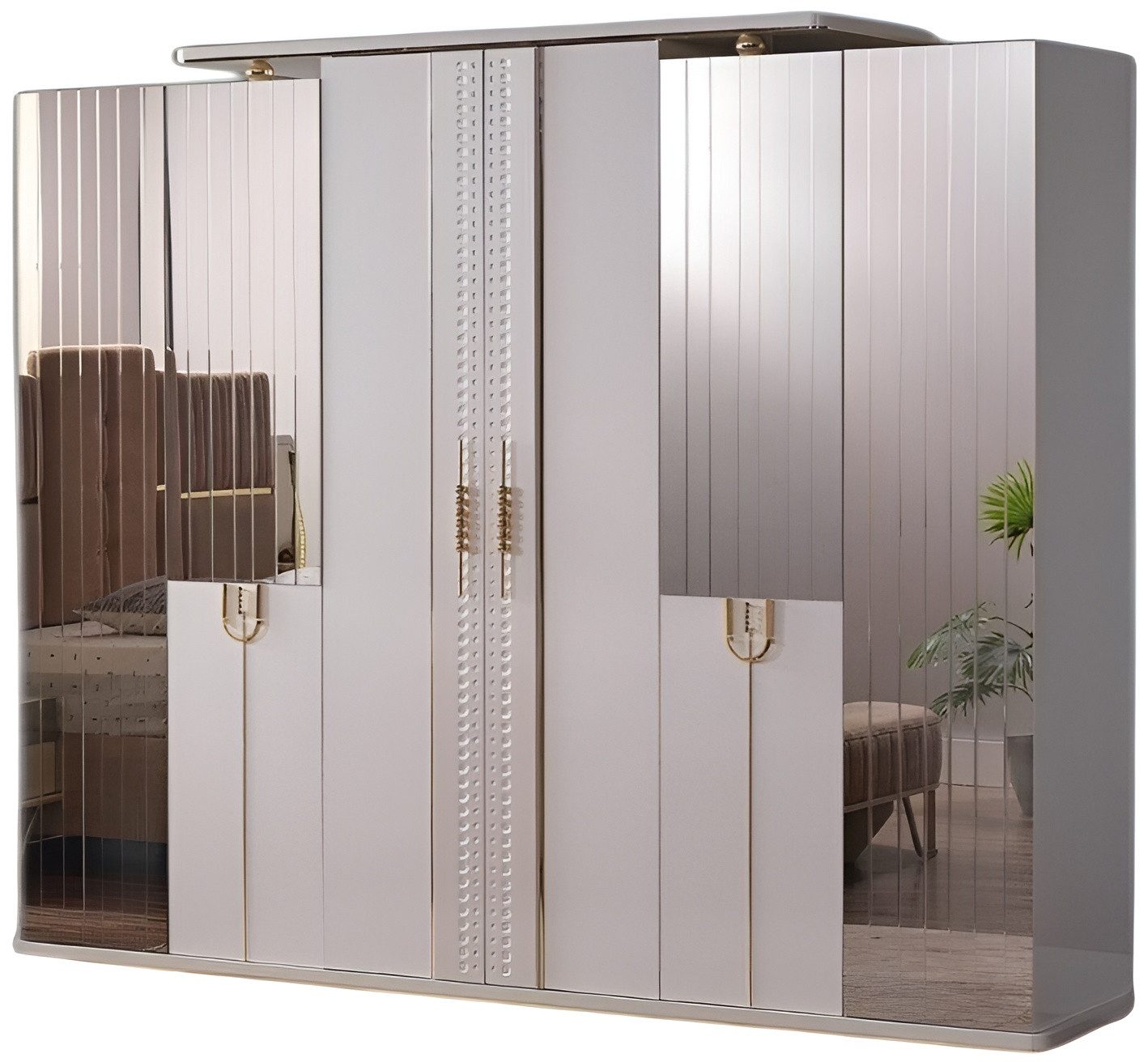 Kleiderschrank Luxuriöser Kleiderschrank Modernes Design Schlafzimmermöbel