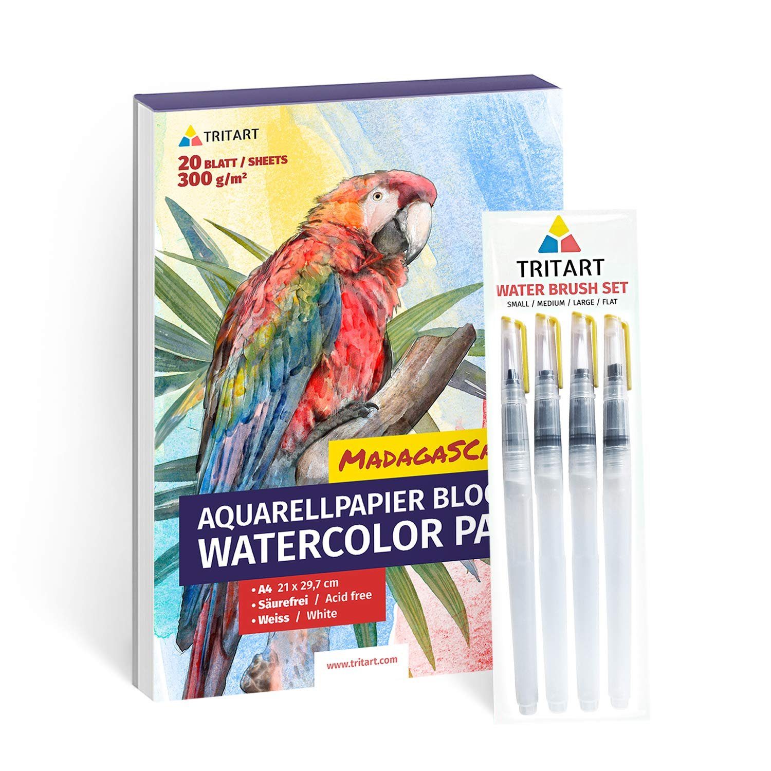 Tritart Pinselstift 4X Set Tritart Wassertankpinsel