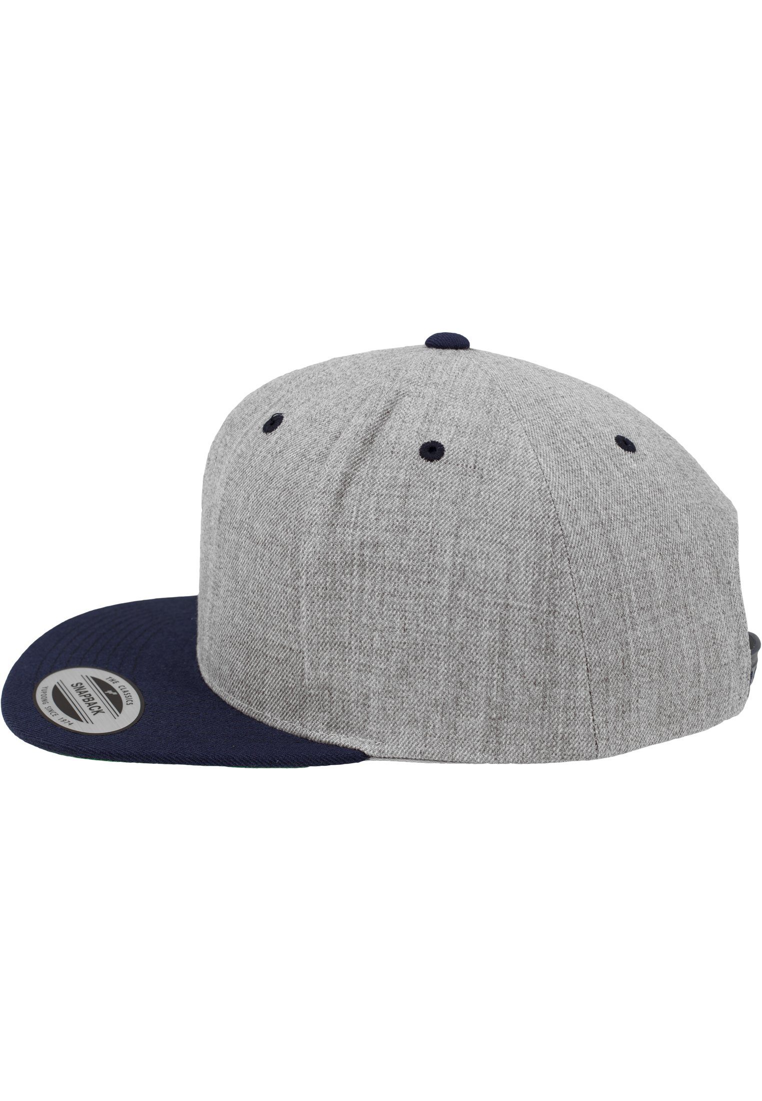 Classic heathergrey/navy Flex 2-Tone Snapback Snapback Flexfit Cap