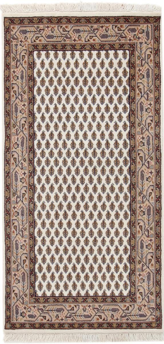 Orientteppich Sarough Mir Laxmi 72x140 Handgeknüpfter Orientteppich Läufer, Nain Trading, rechteckig, Höhe: 15 mm