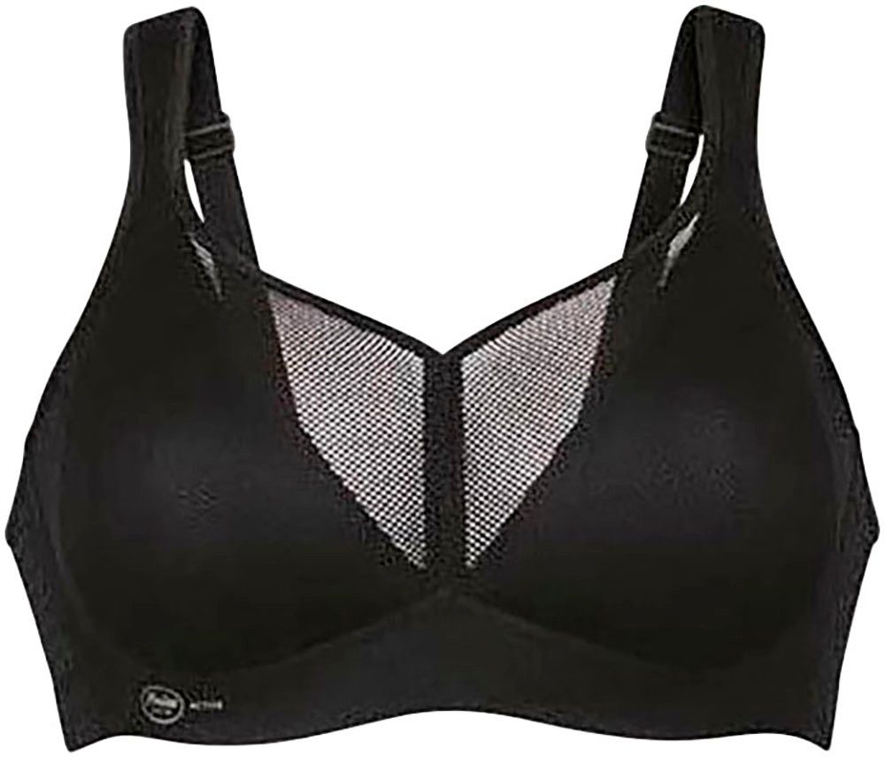 Anita Active Sport-BH Air Control Deltapad doppellagige Cups, gepolsterte Träger, mit Print, feminin, weich – Bild 2 von 5