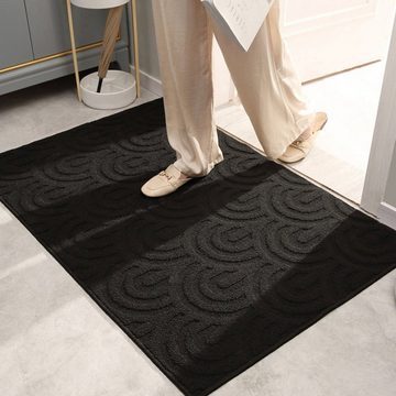 Teppich Pure Color Eingangsmatte - Praktische und Ästhetische Innenmatte, AUKUU, 60*90CM, Rutschfest, Wasseraufnahme, Schmutzresistente Fußmatte