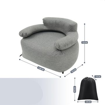 EBUY Campingstuhl Campingsofa mit Rückenlehne, aufblasbares Sofa (1 St)