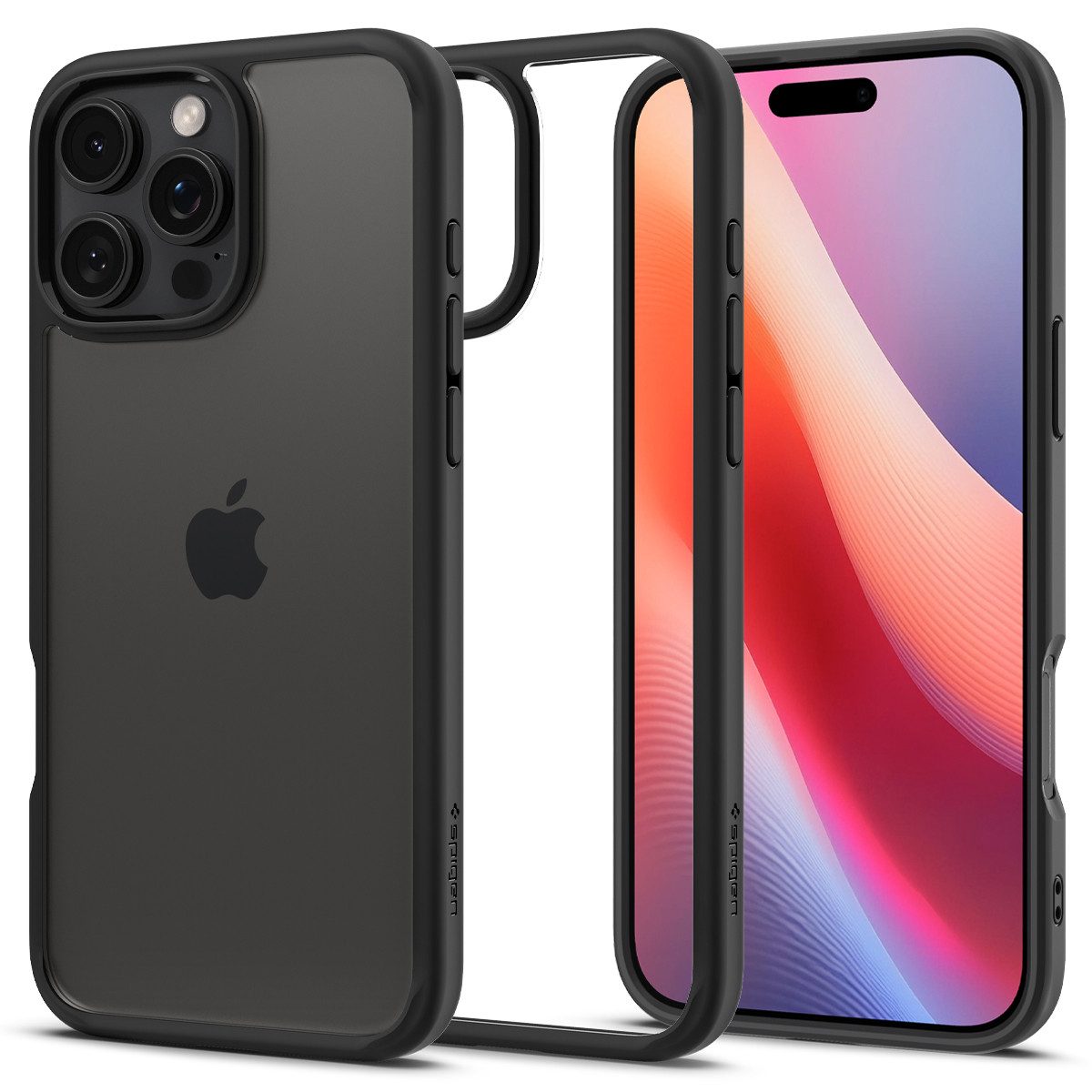 Spigen Handyhülle Hülle für Apple iPhone 16 Pro Max Schutzhülle Robust Handyhülle 6,9 Zoll, Military-Grade Fallschutz, Air Cushion Technology, Hybridkonstruktion