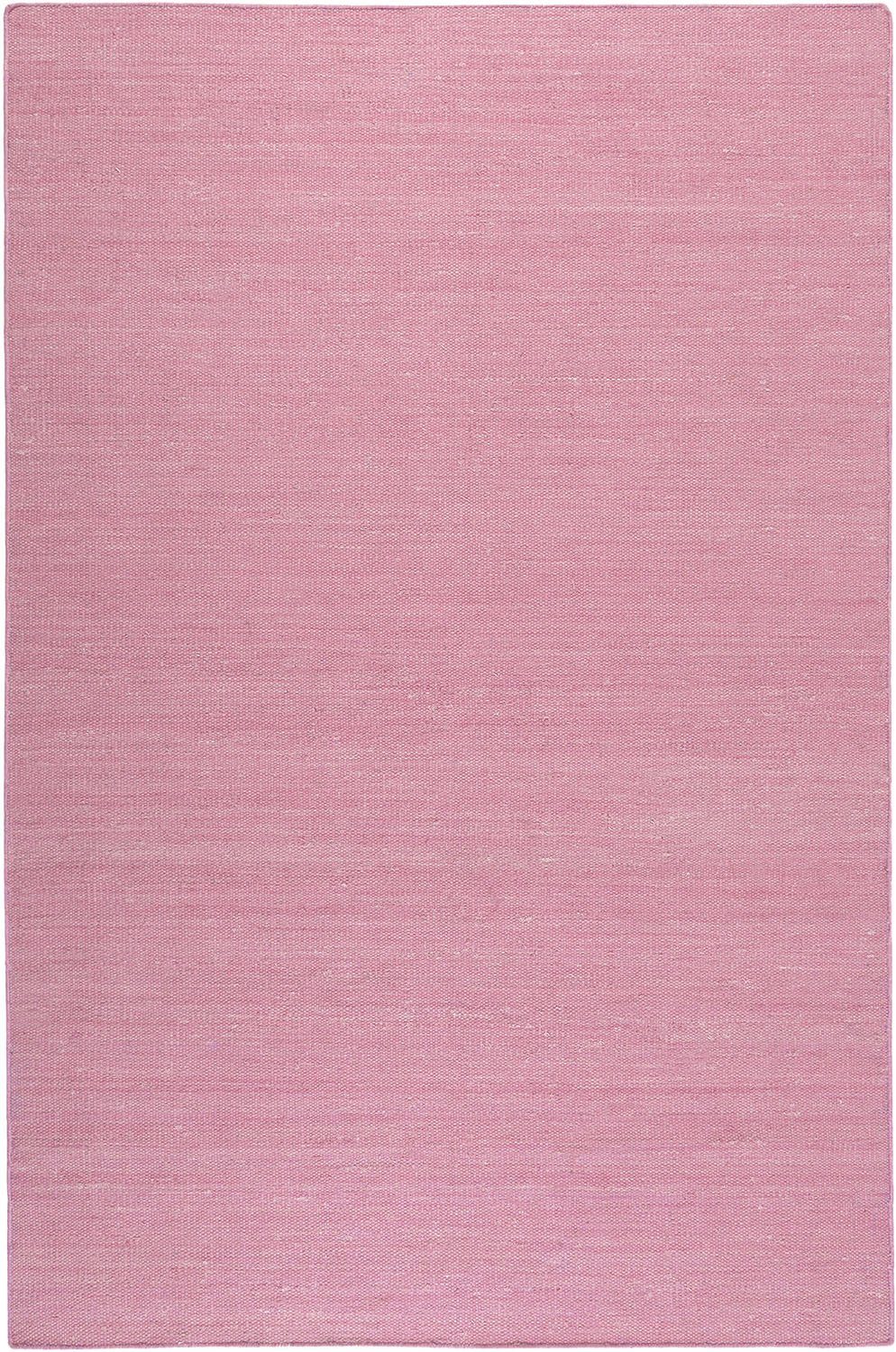 Flachgewebe 5 Baumwolle, Höhe: Kinderzimmer, Teppich mm, Rainbow Esprit, rosa aus 100% Wohnzimmer, einfarbig Kelim, rechteckig,