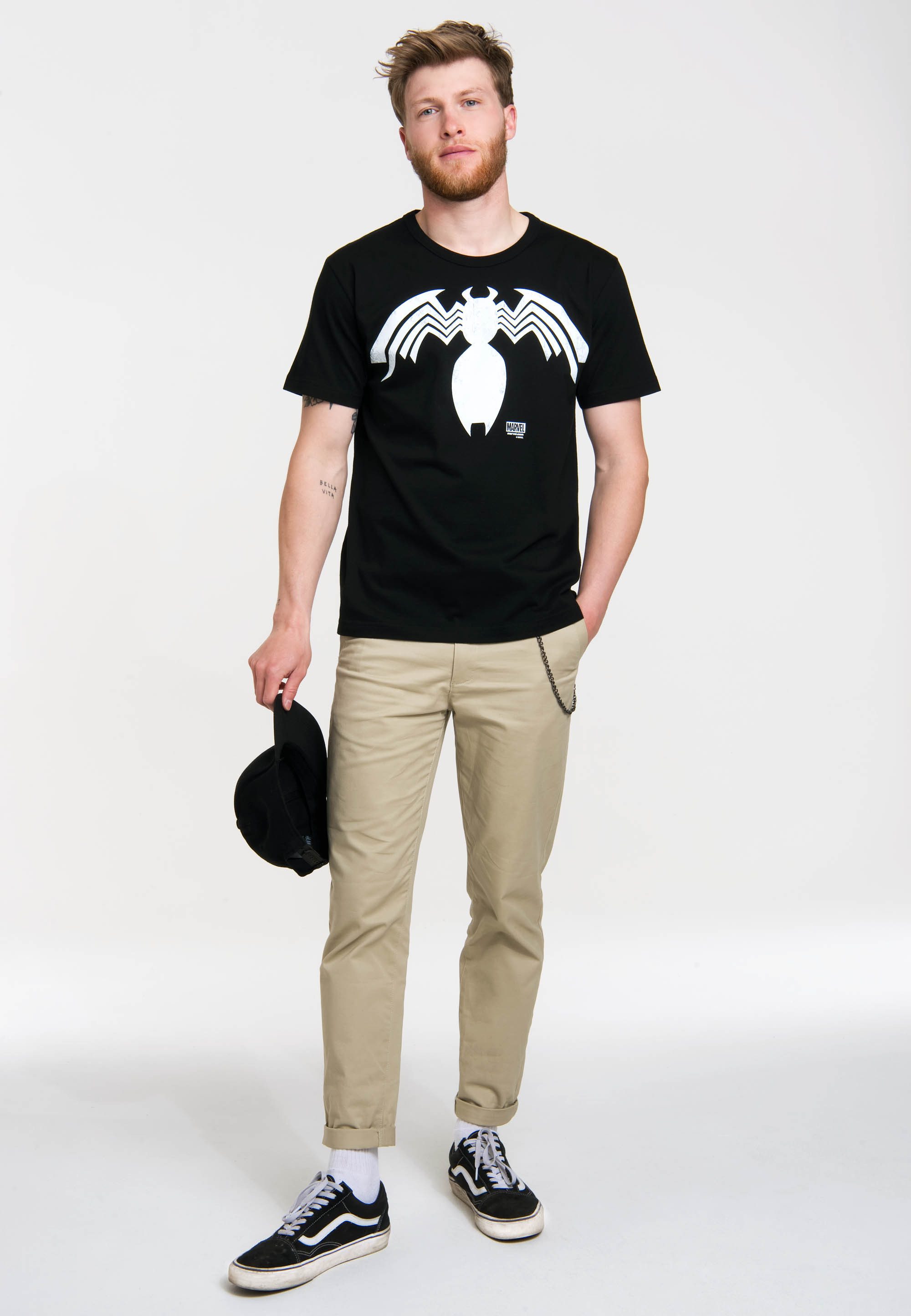 LOGOSHIRT T-Shirt Venom mit coolem Front-Print