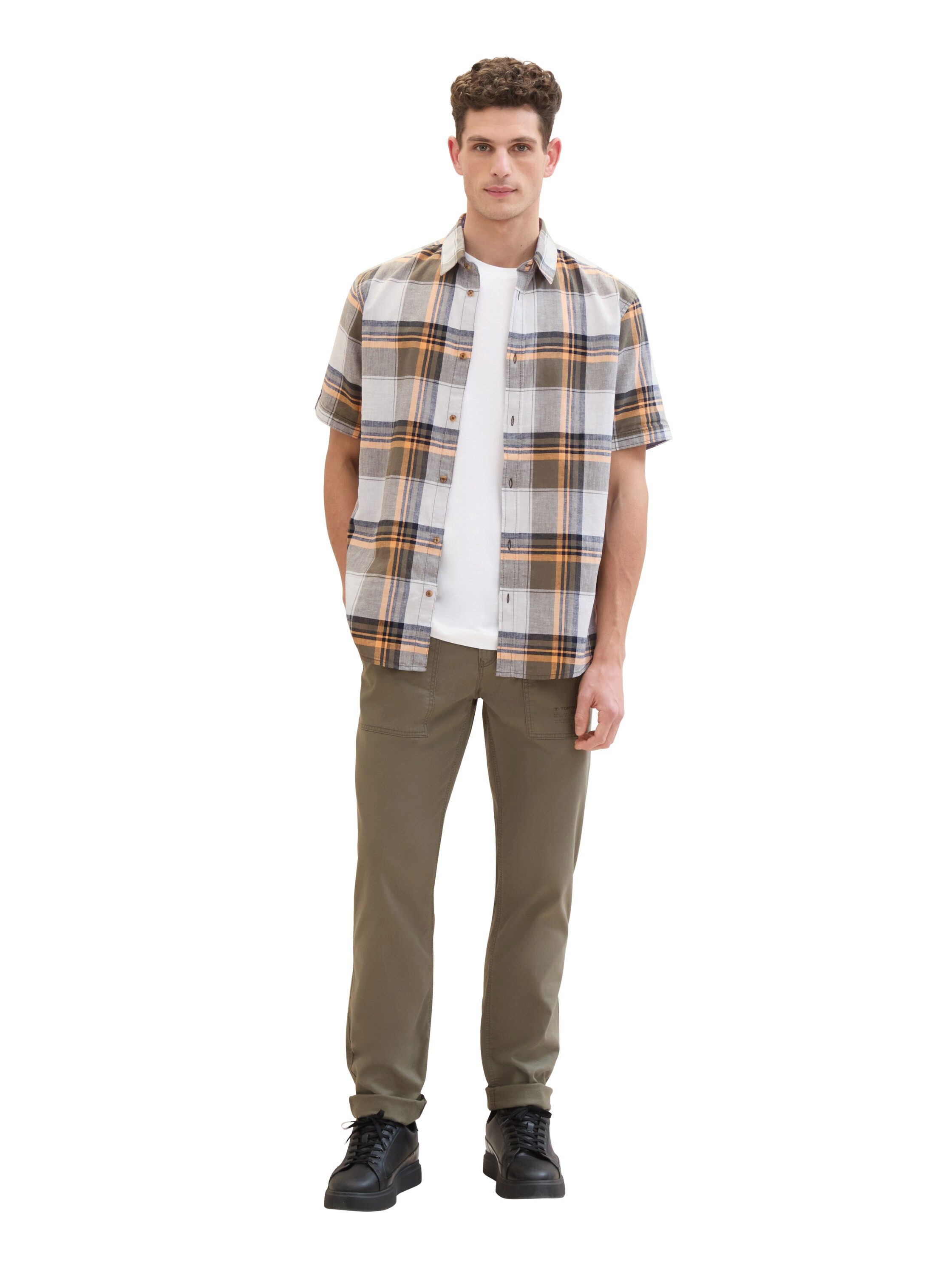 TOM TAILOR Kurzarmhemd mit Karomuster