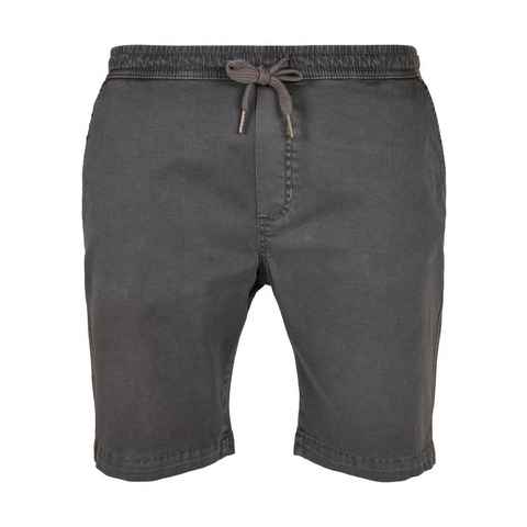 URBAN CLASSICS Stoffhose Urban Classics Herren Stretch Twill Joggshorts (1-tlg)