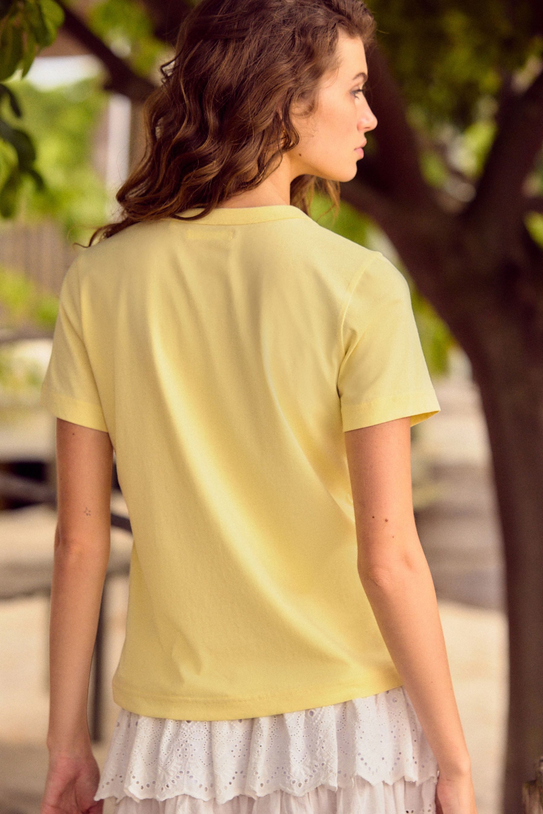 Next T-Shirt Essential Kurzarm-T-Shirt mit Rundhalsausschnitt günstig online kaufen