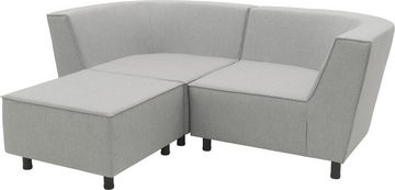 DOMO collection Ecksofa Sonna, individuell zusammenstellbar L-Form, Gartenlounge-Set oder Einzelelemente, Outdoor