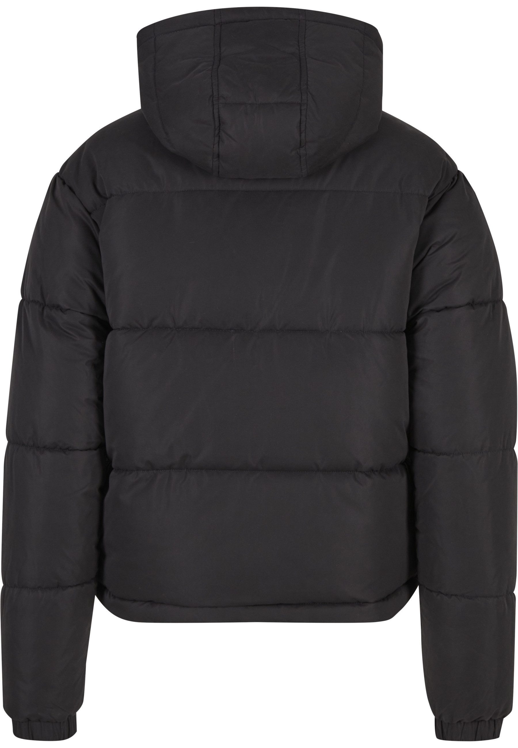 URBAN CLASSICS Winterjacke Urban Classics Ladies Peached Puffer Jacket With Hood (1-St)