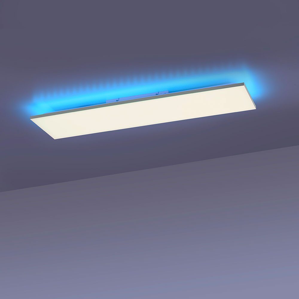 LED LED Deckenlampe etc-shop verbaut, dimmbar Deckenleuchte, LED-Leuchtmittel Warmweiß, fest Neutralweiß, Wohnzimmerleuchte
