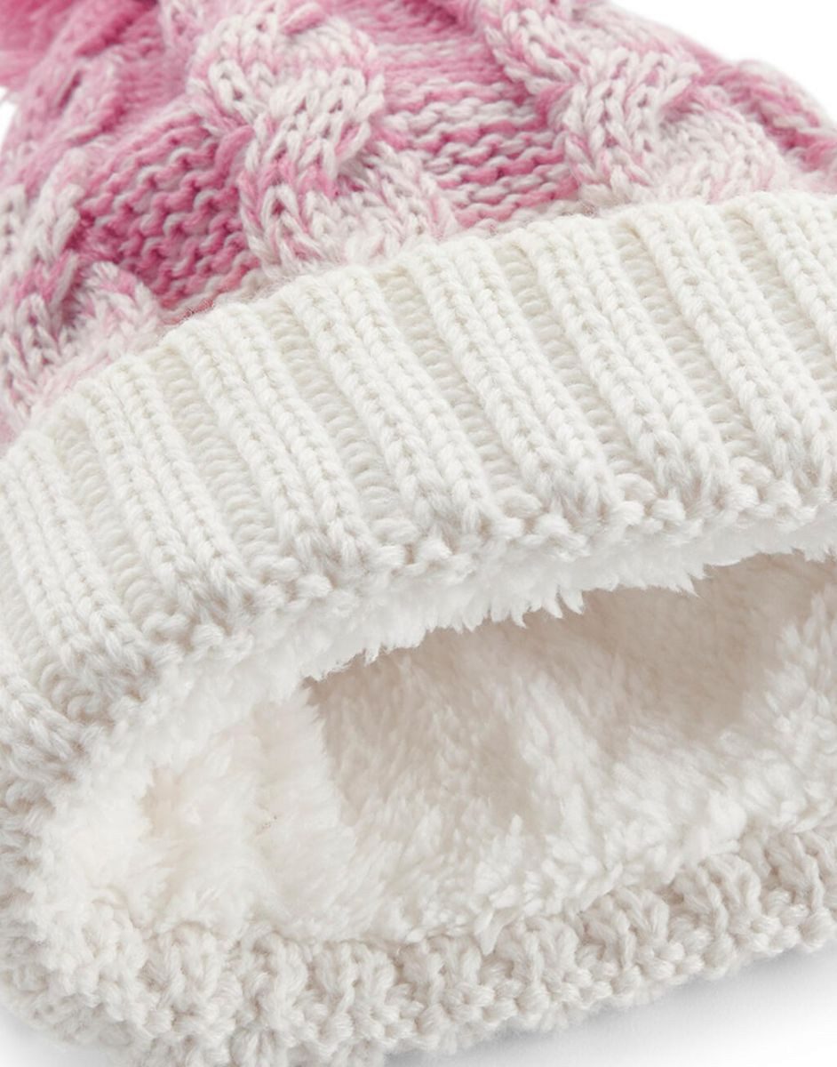 Beechfield® Bommelmütze Ombré Beanie