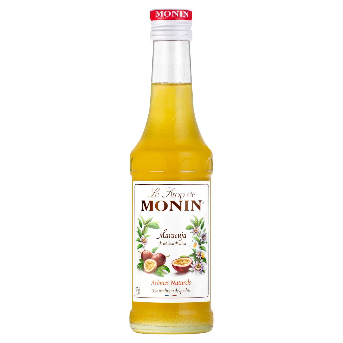 MONIN Getränke-Sirup, Monin Maracuja Sirup intensiever und saurer Geschmack 250ml