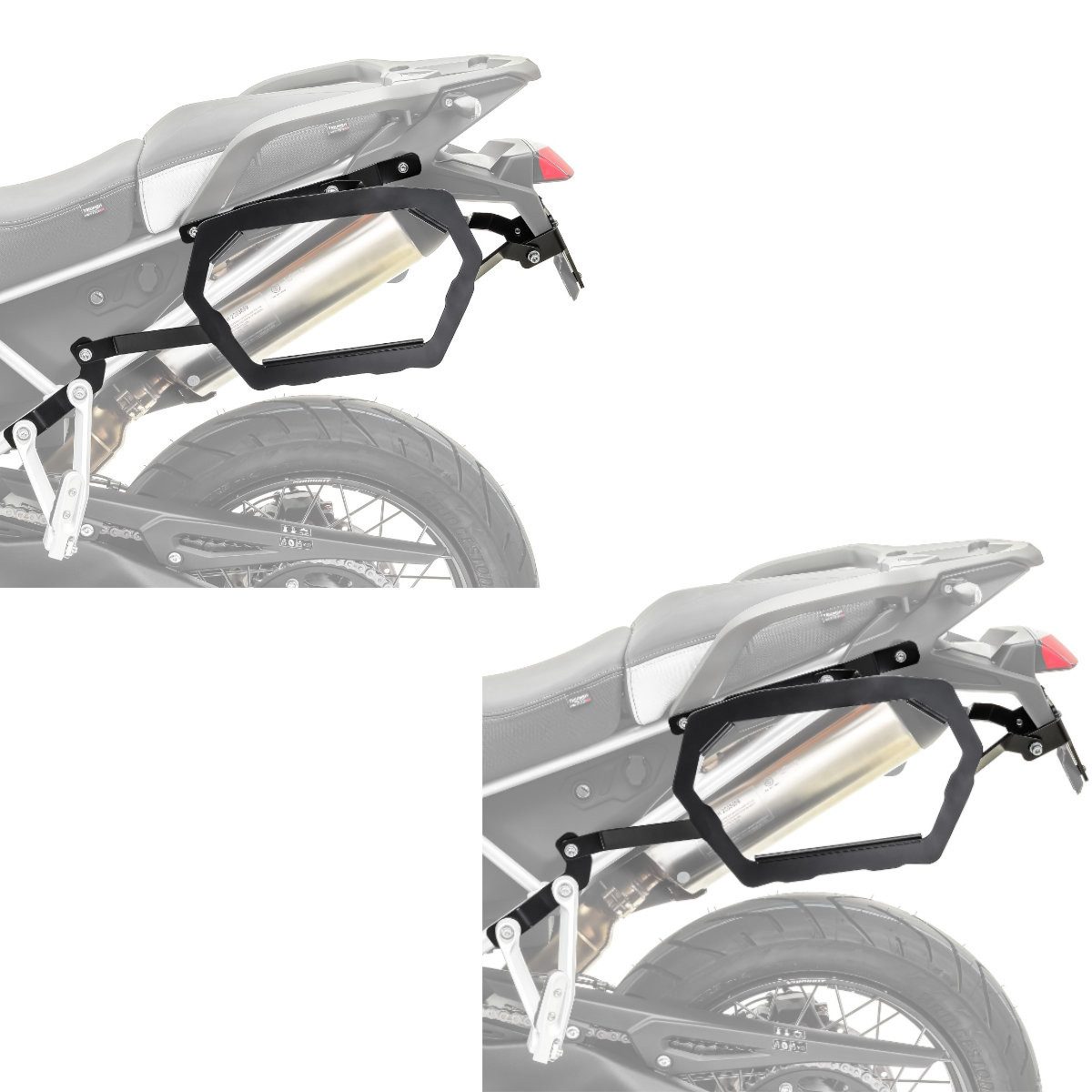 Bagtecs Reisetasche 2x Kofferträger passend für Triumph Tiger 900/ GT / Rally 20-23 # SLP