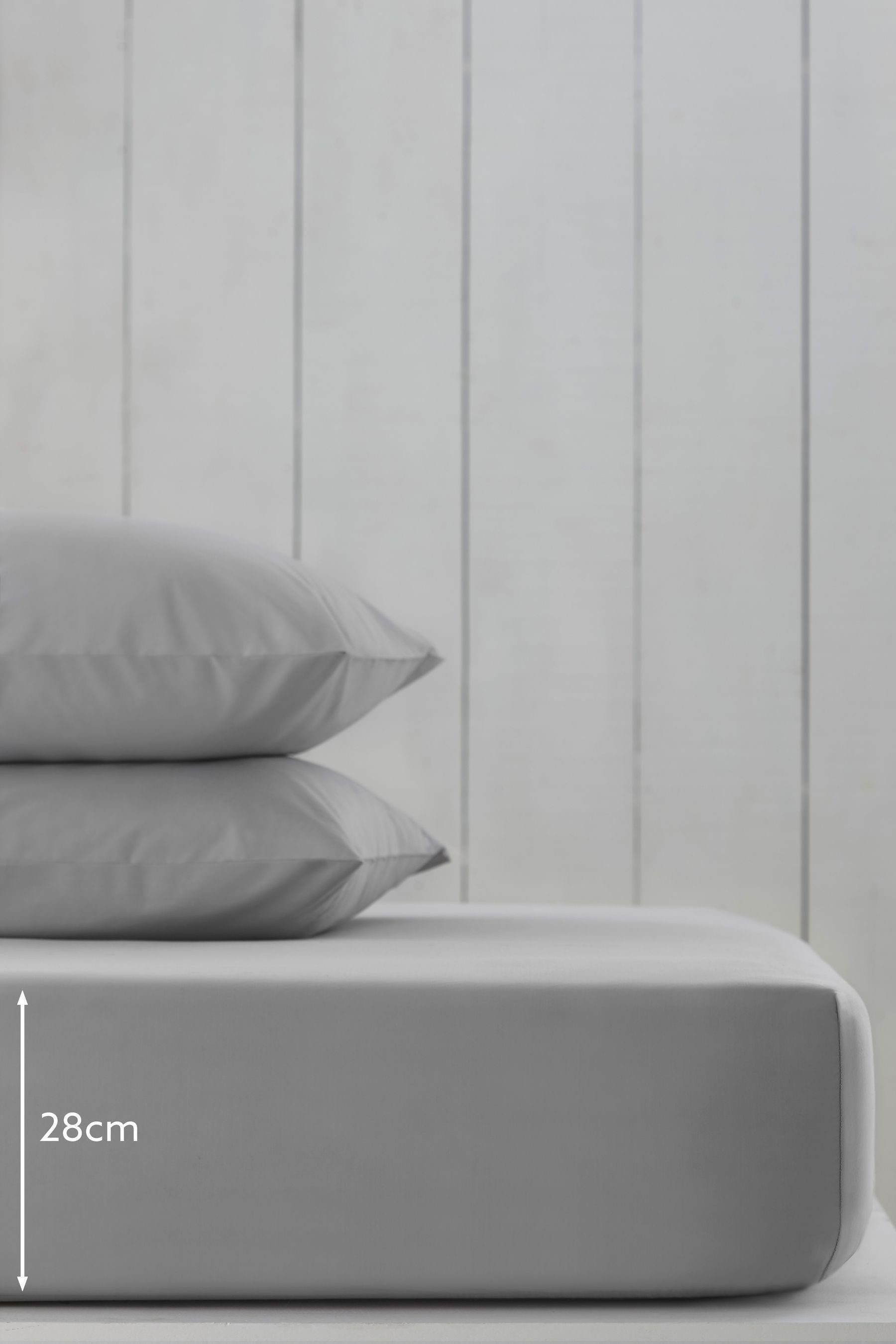 Next Spannbettlaken Spannbettlaken mit hohem Baumwollanteil, günstig online kaufen