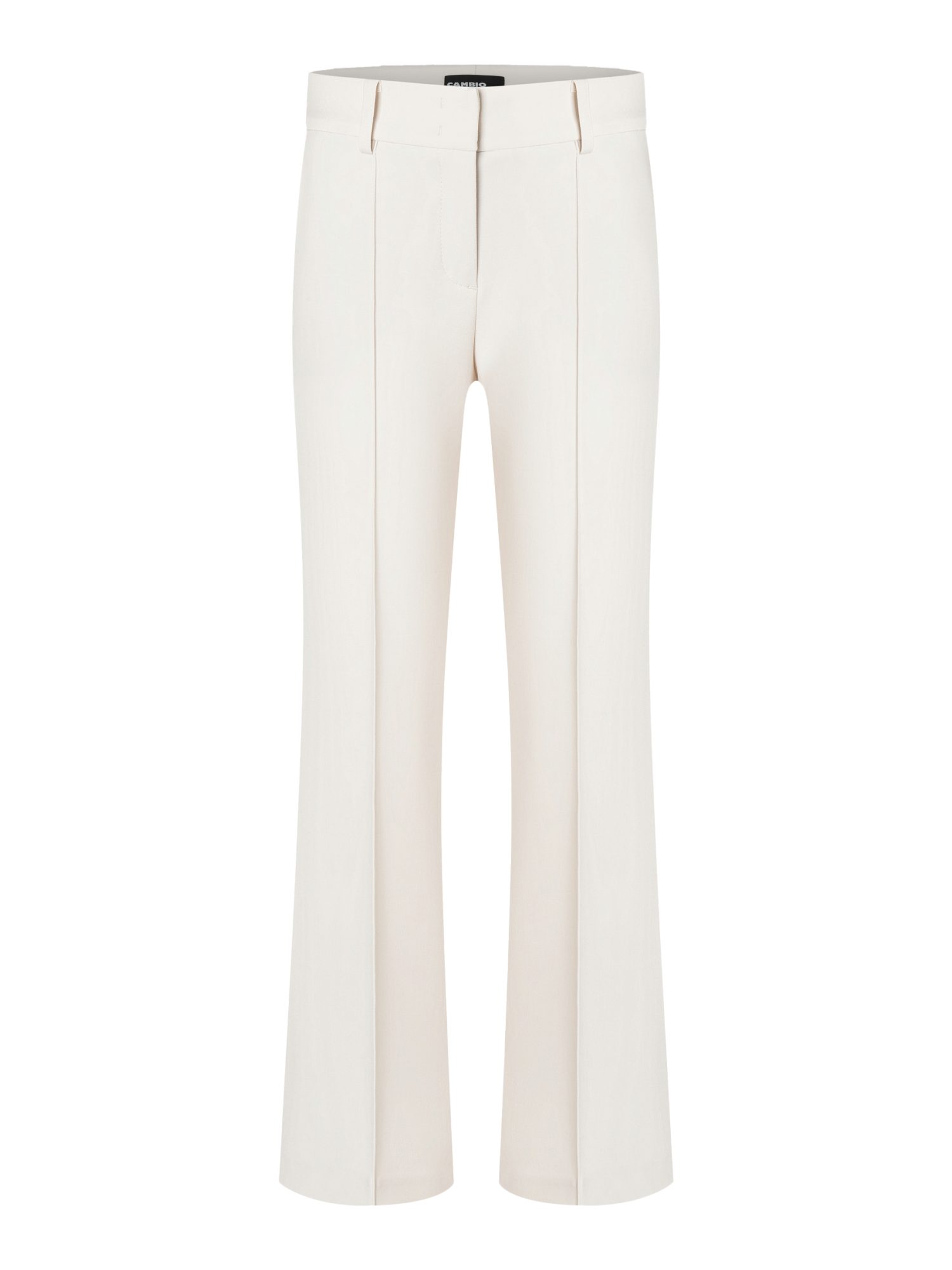 Cambio Stoffhose grün, Elegant, Polyester, Unifarben, Bootcut, Mittel