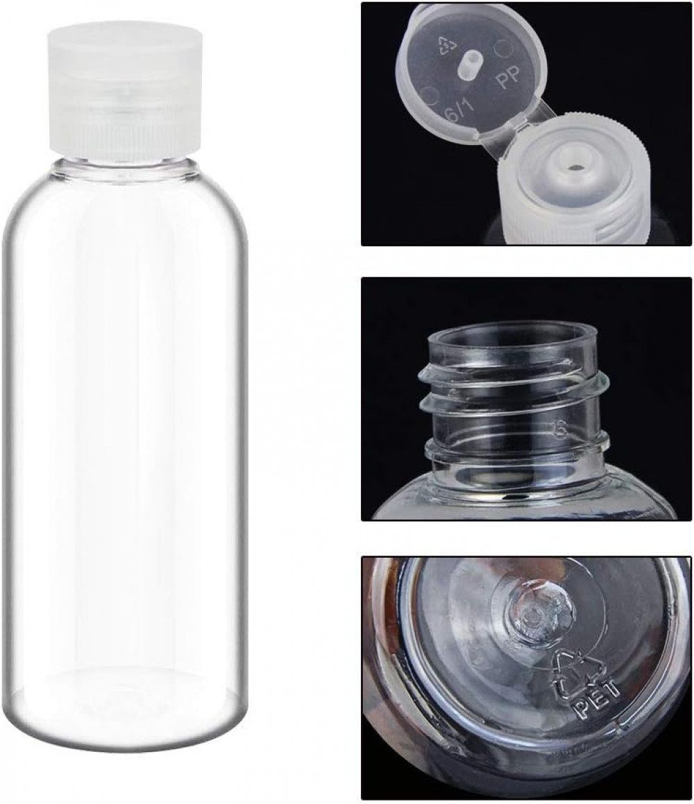 FELIXLEO Make-Up Organizer 12 Stücke Reiseflaschen Set 50ML Toilettenartike günstig online kaufen