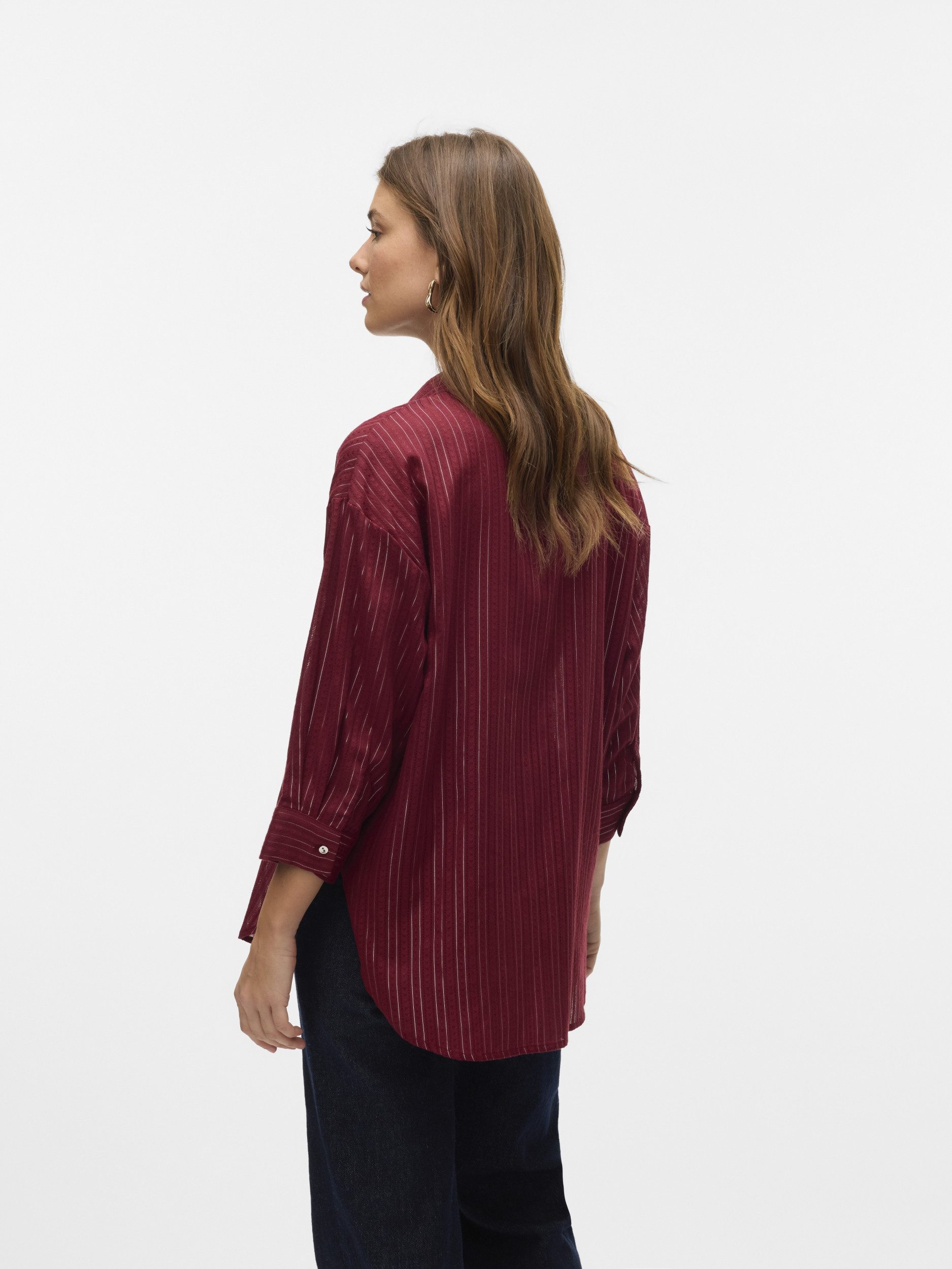 Vero Moda T-Shirt VMOLLA 3/4 SHIRT WVN GA