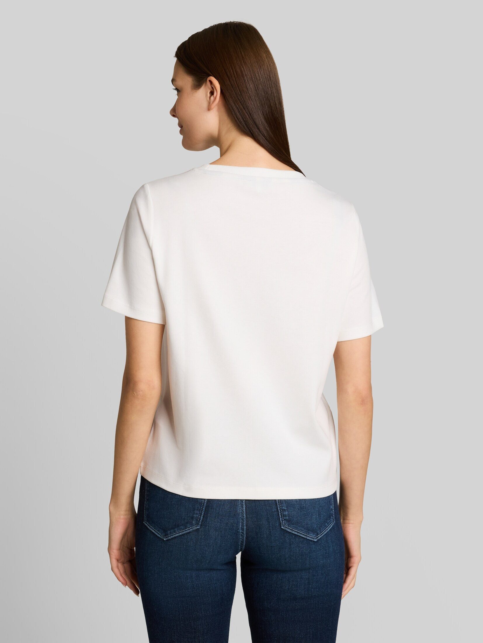 TOM TAILOR T-Shirt T-Shirt (im Einserpack) T-Shirt aus Baumwolle