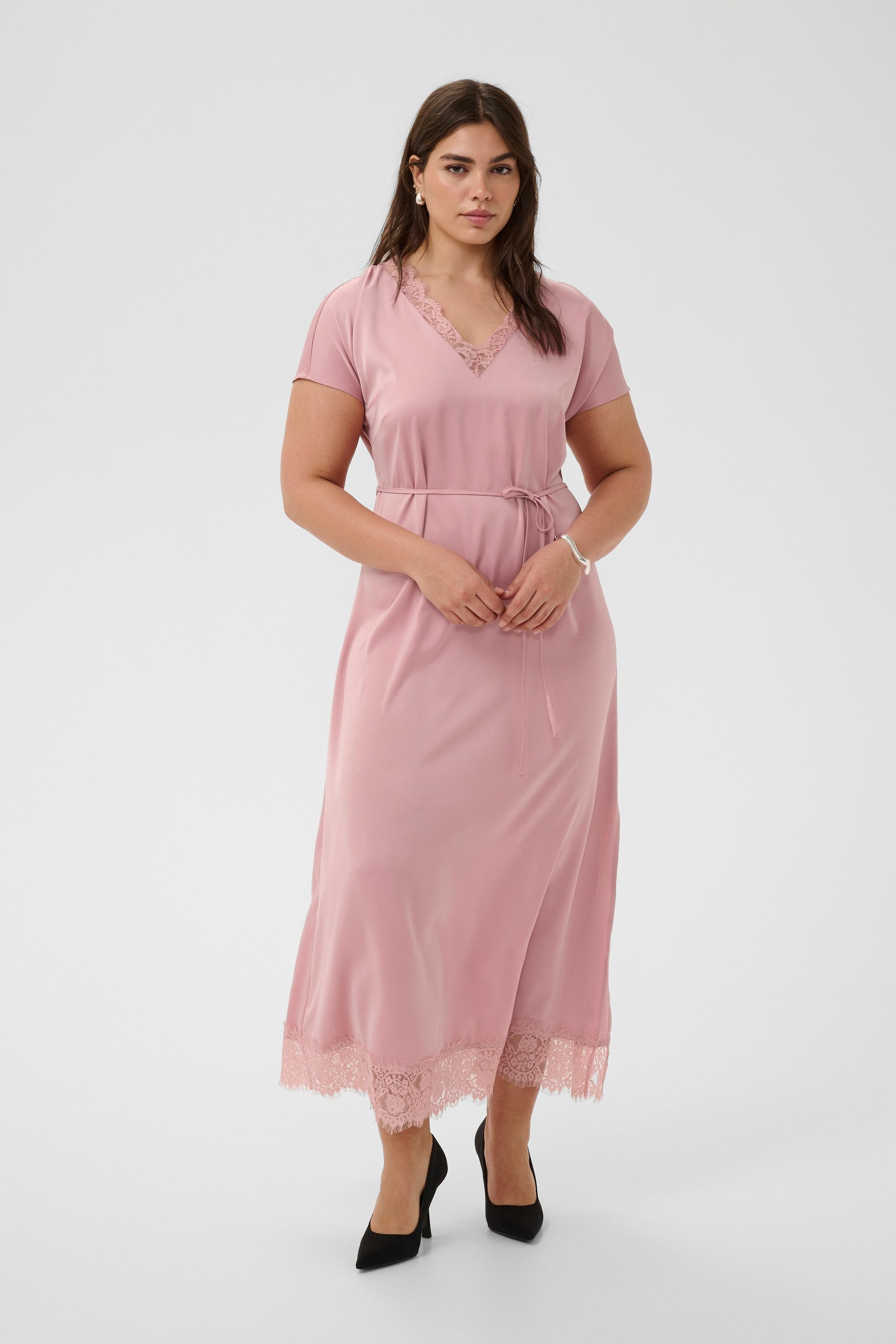 KAFFE Curve Blusenkleid Kleid KCjamie Große Größen – Bild 2 von 5