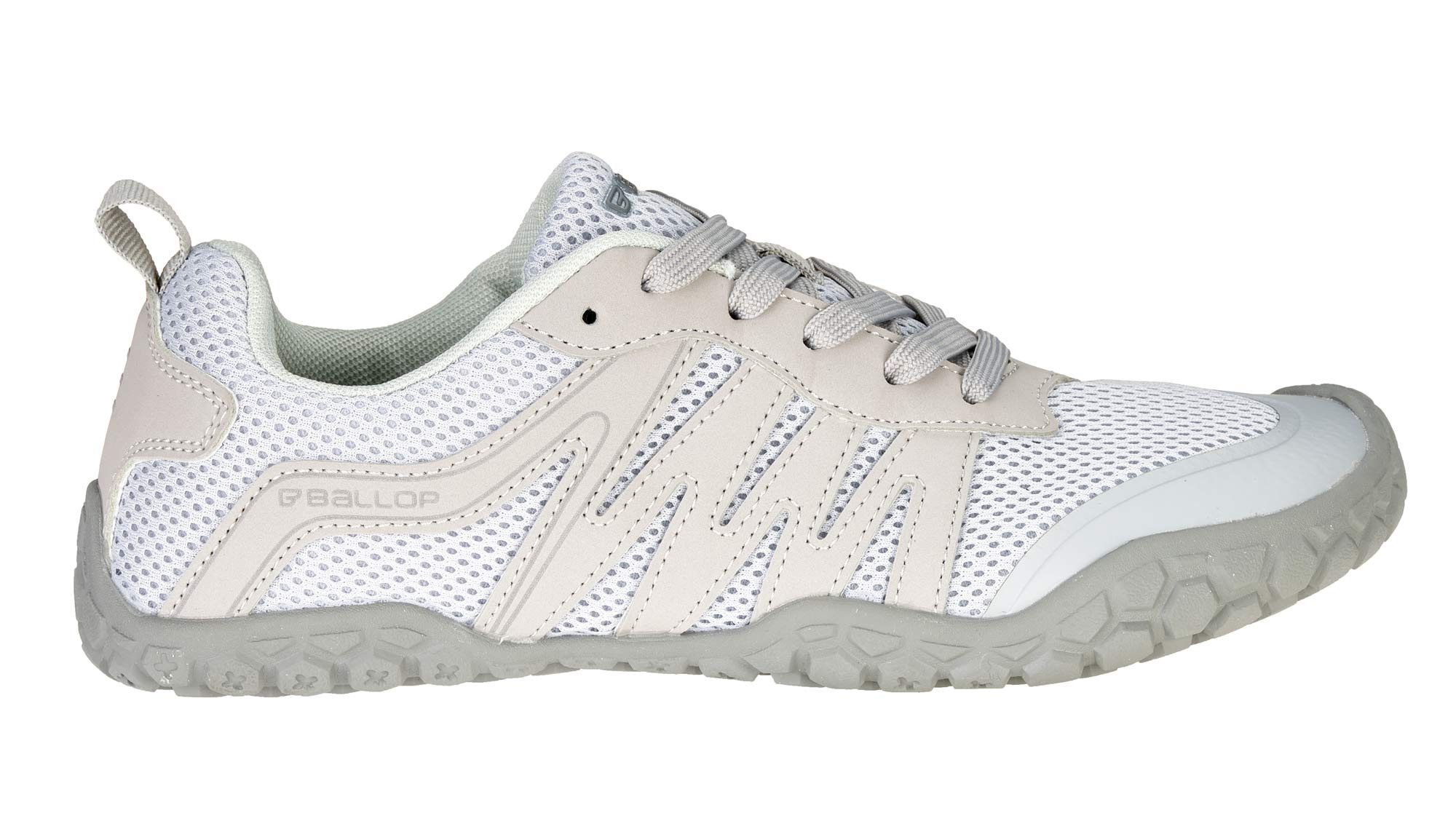 Ballop Barfussschuhe Barefoot Pellet grau Sneaker