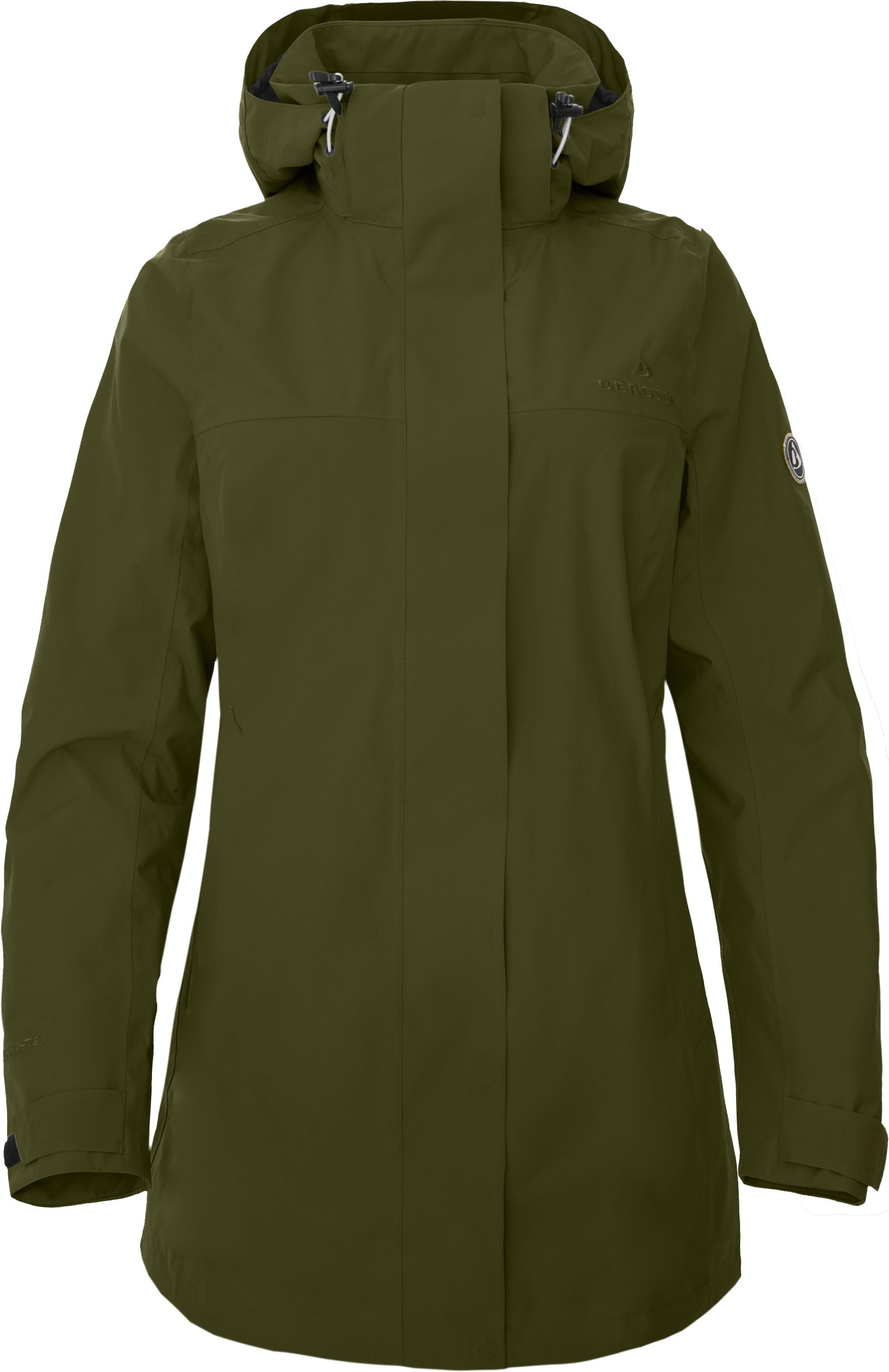 Bergson Regenjacke JOKINE light Damen Sommer-Parka, günstig online kaufen