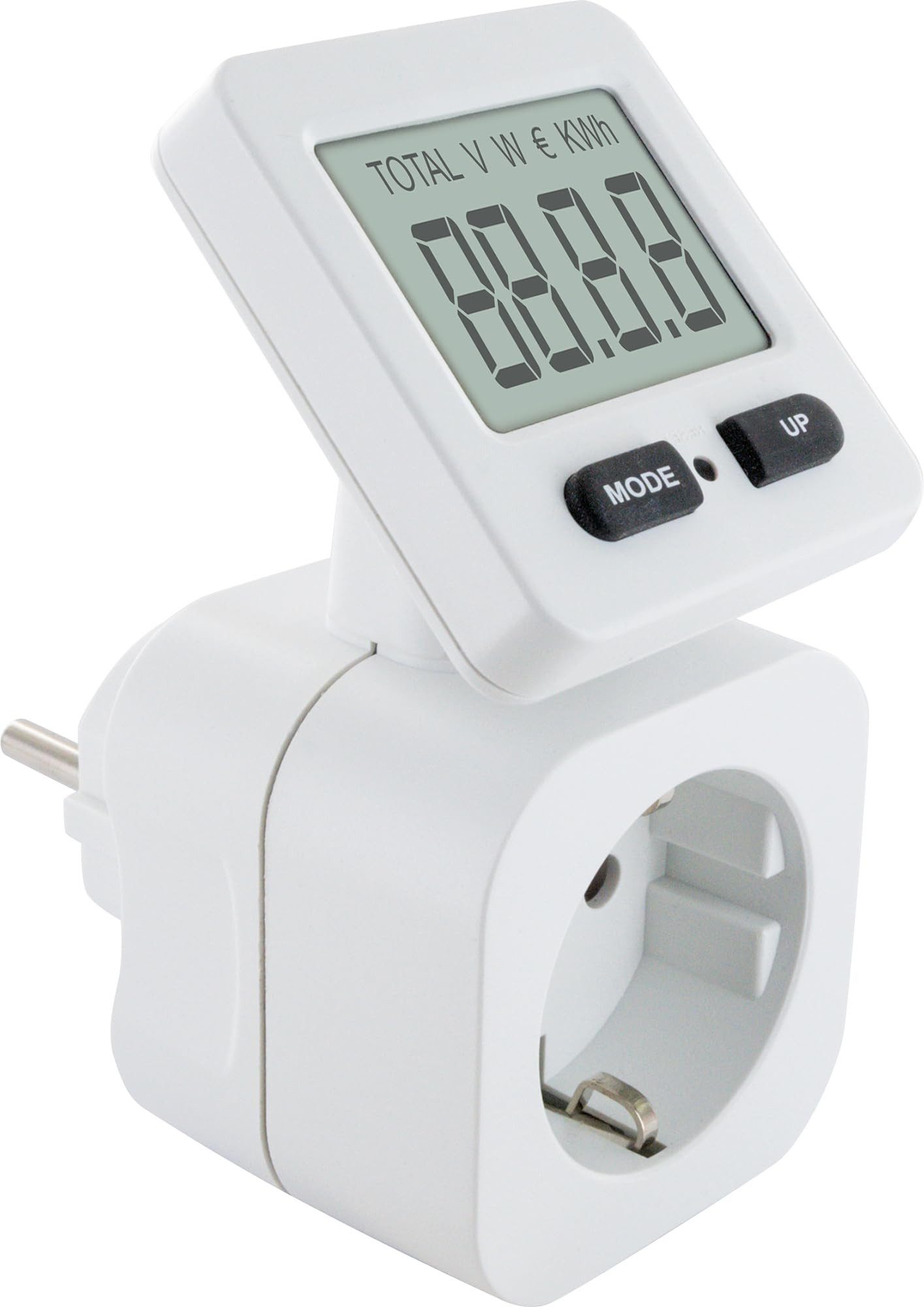 Schwaiger STEM1080 Smart-Home-Station, Drehbares LCD-Display mit automatischer Datenspeicherung