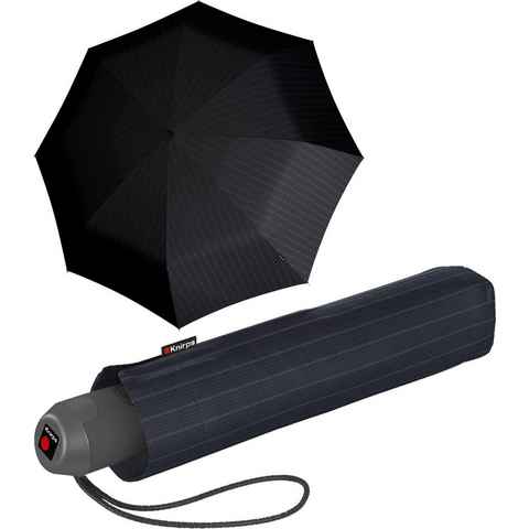 Knirps® Taschenregenschirm stabiler, leichter Schirm mit Auf-Zu-Automatik, besonders edel mit Geschenkverpackung