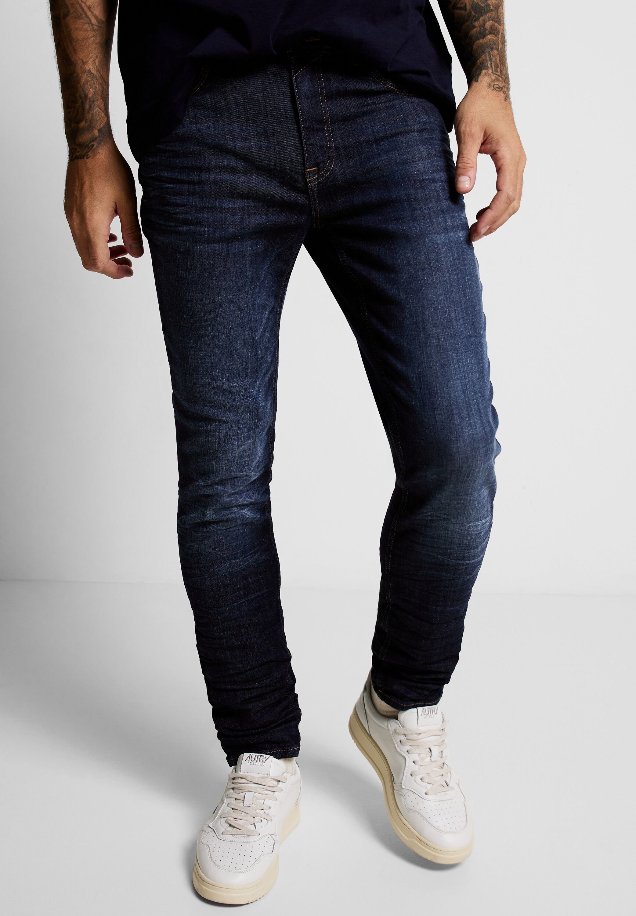 ONE MEN Middle Slim-fit-Jeans Waist STREET