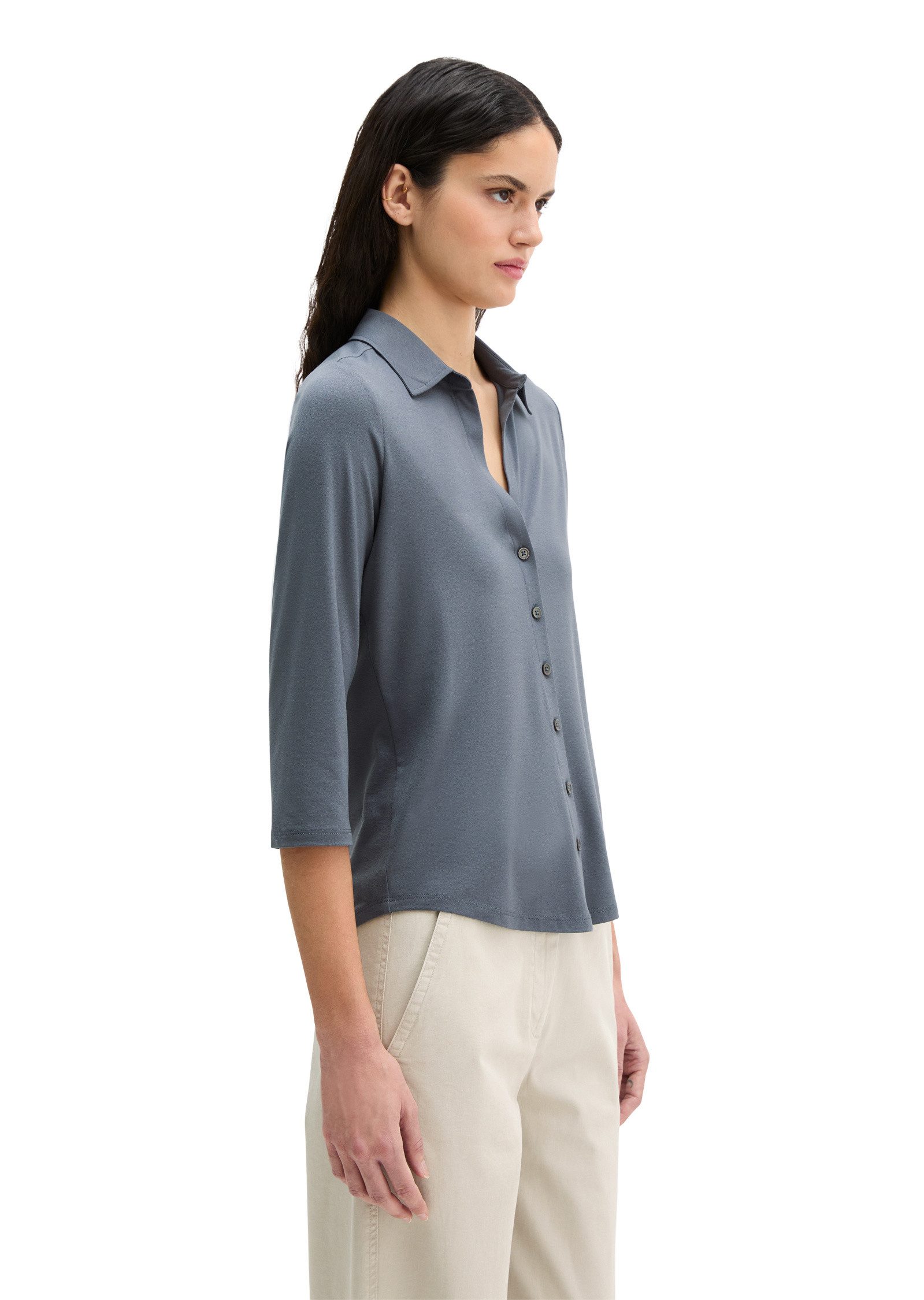 Marc O'Polo Blusenshirt aus LENZING™ ECOVERO™ günstig online kaufen