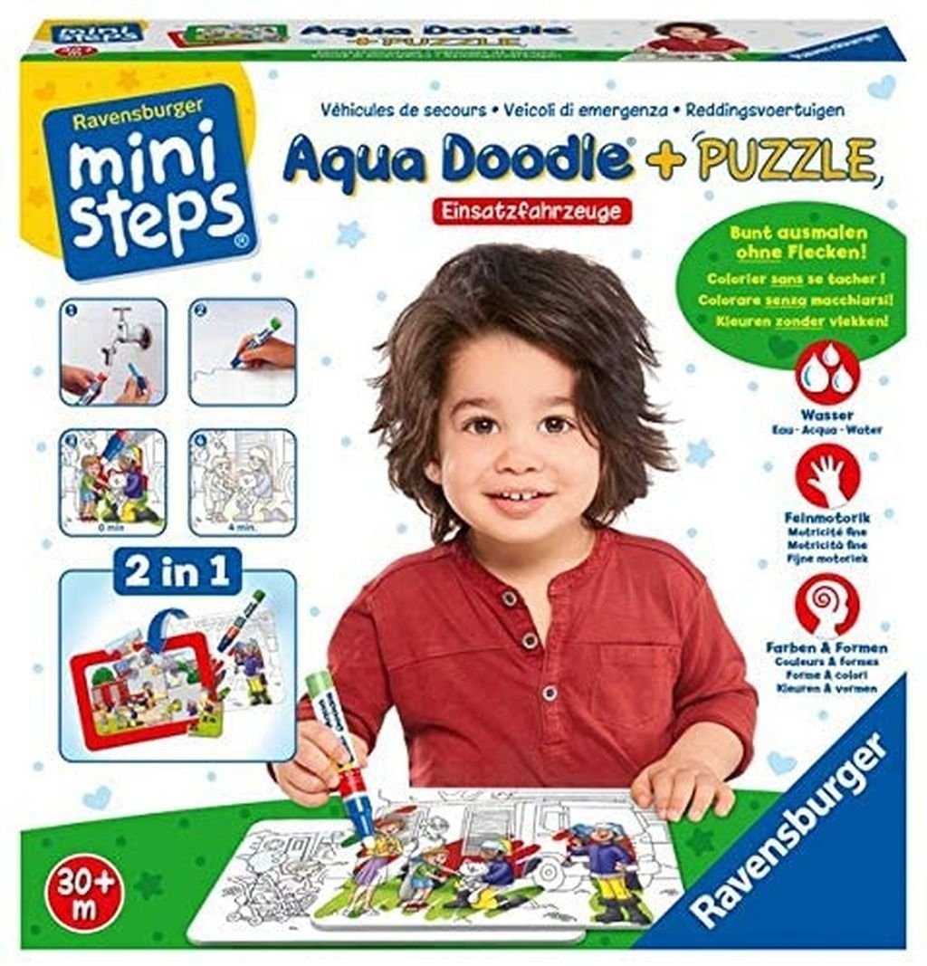 Puzzle, Doodle® Aqua Puzzleteile Ravensburger 04557 Ravensburger - Puzzle ministeps