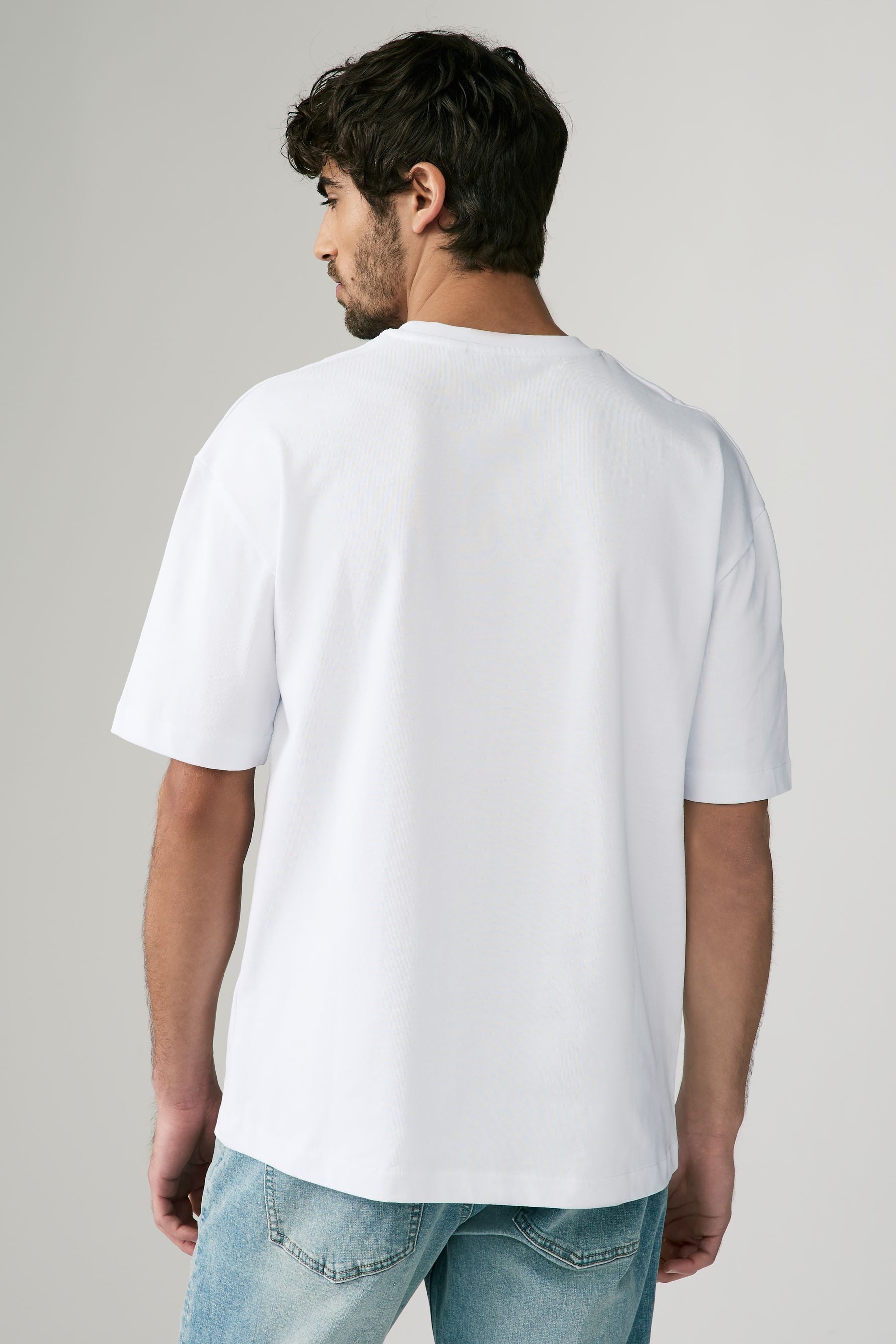 Next T-Shirt Schwere Relaxed Fit T-Shirts günstig online kaufen