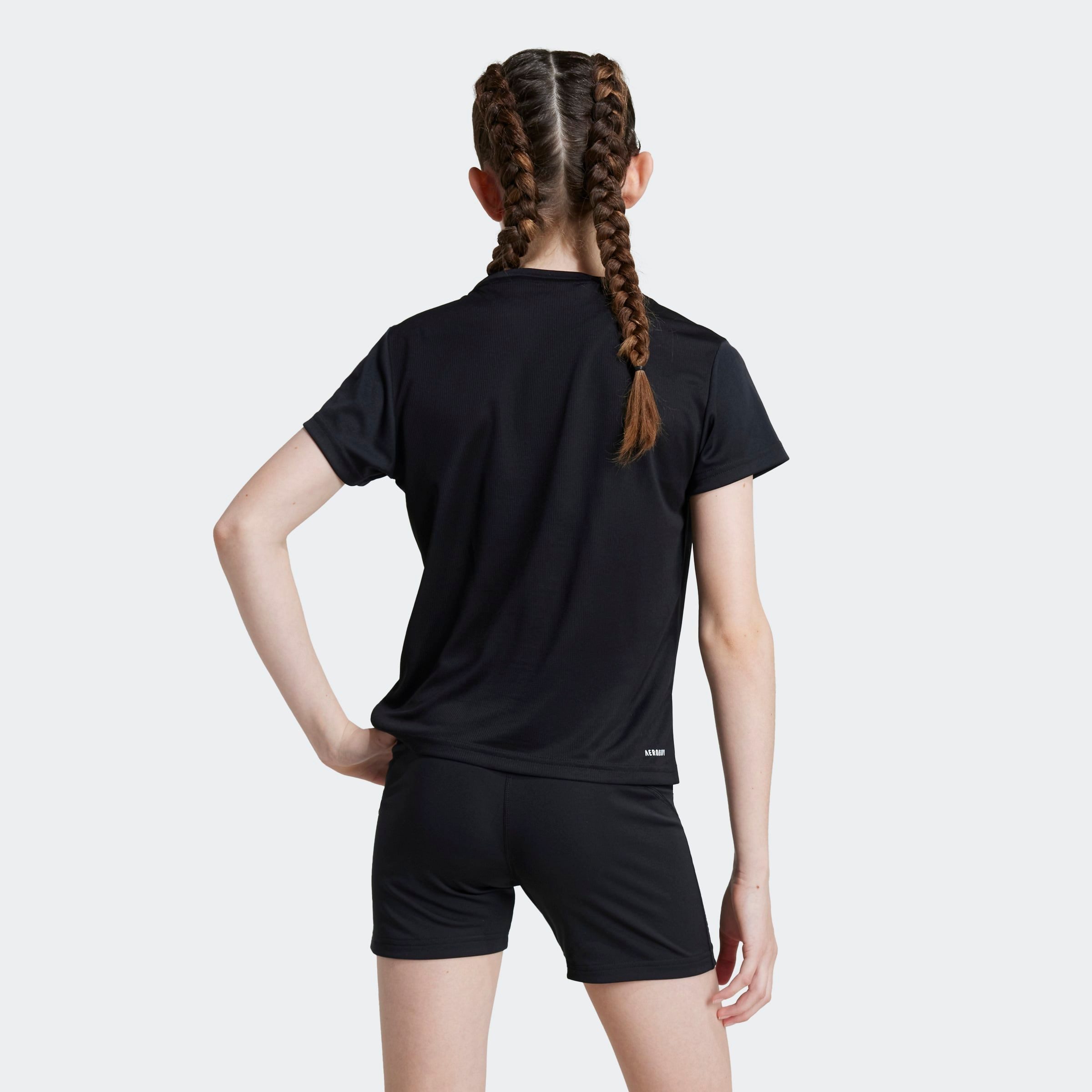 adidas Sportswear T-Shirt TRAIN ESSENTIALS REGULAR FIT LOGO TRAINING KIDS – Bild 2 von 5